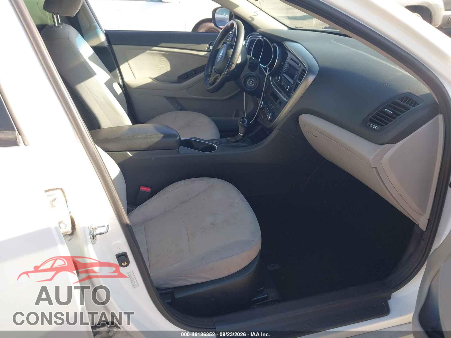 KIA OPTIMA 2014 - KNAGM4A74E5510669