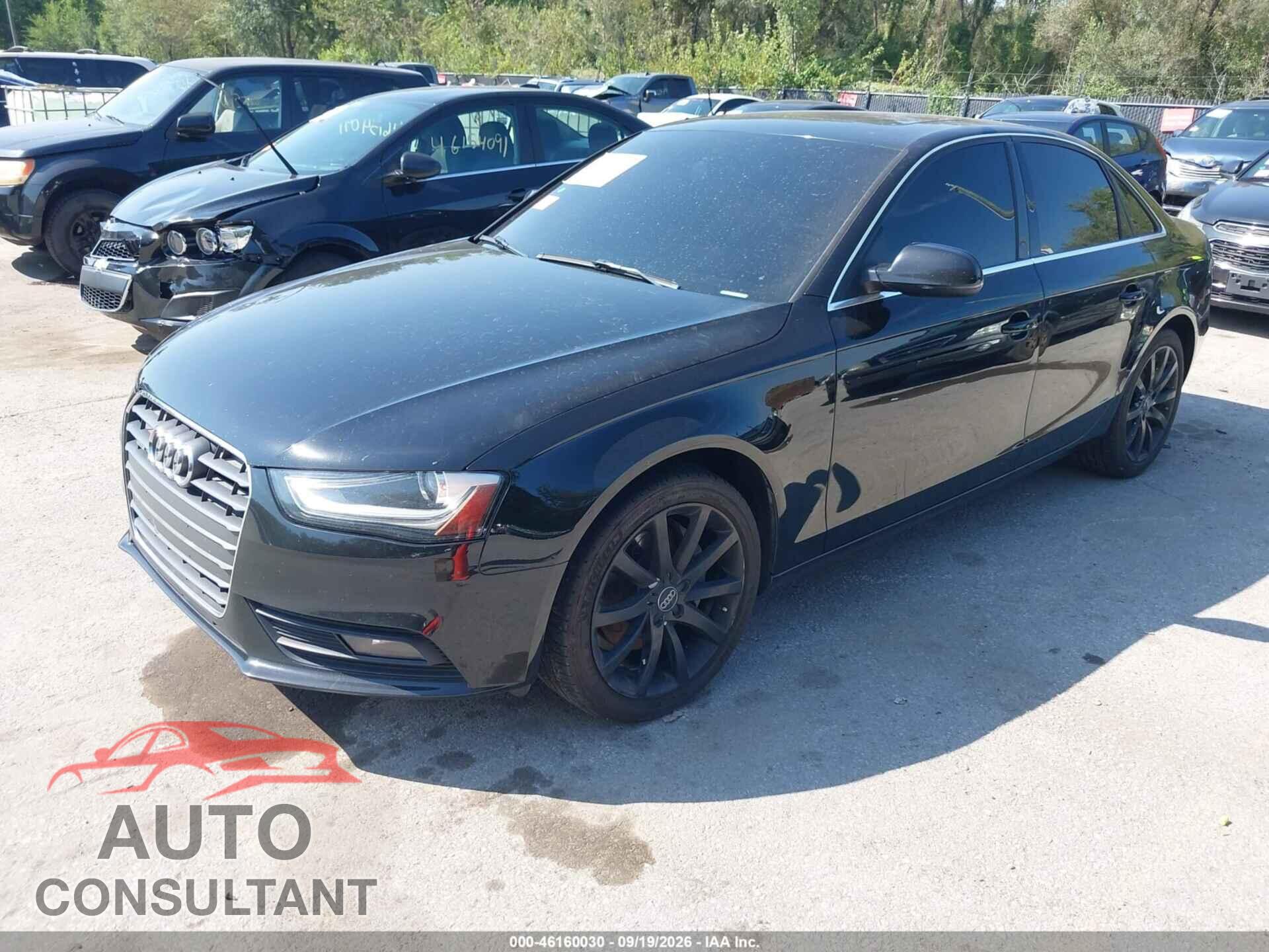 AUDI A4 2013 - WAUFFAFLXDA168399