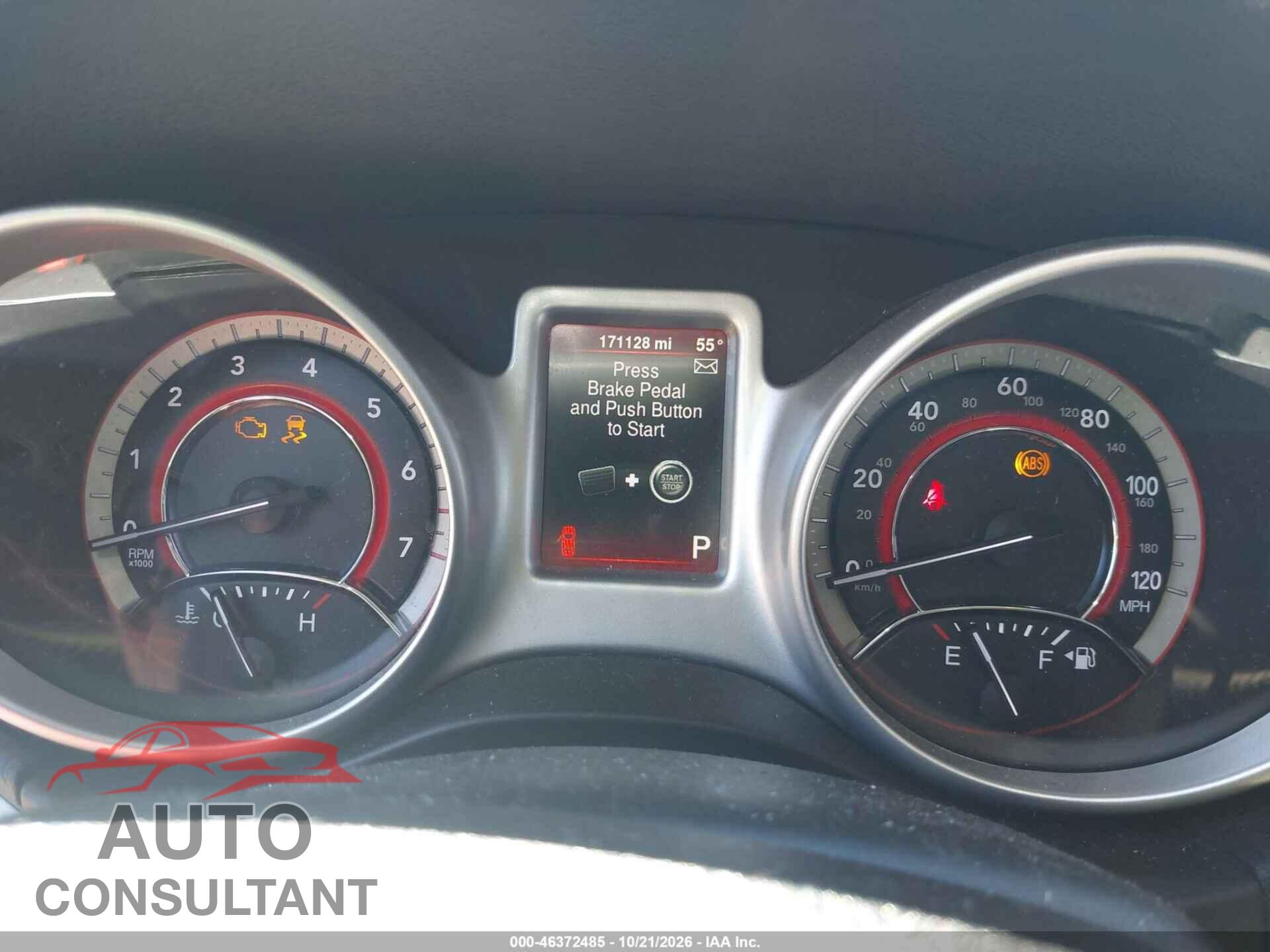 DODGE JOURNEY 2015 - 3C4PDCAB7FT745098