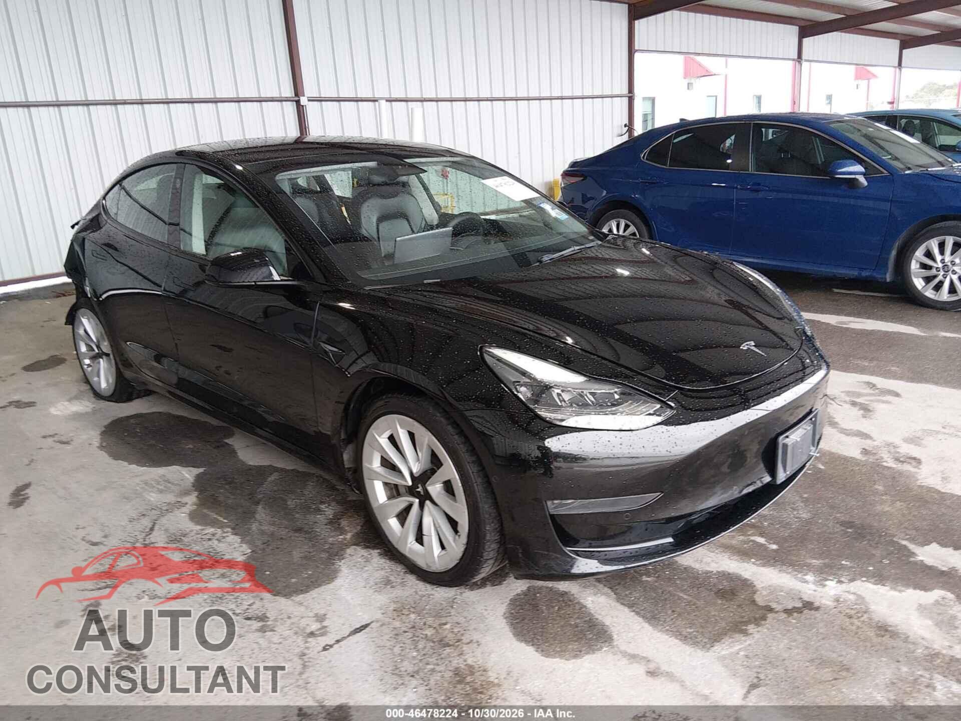 TESLA MODEL 3 2022 - 5YJ3E1EA0NF186637