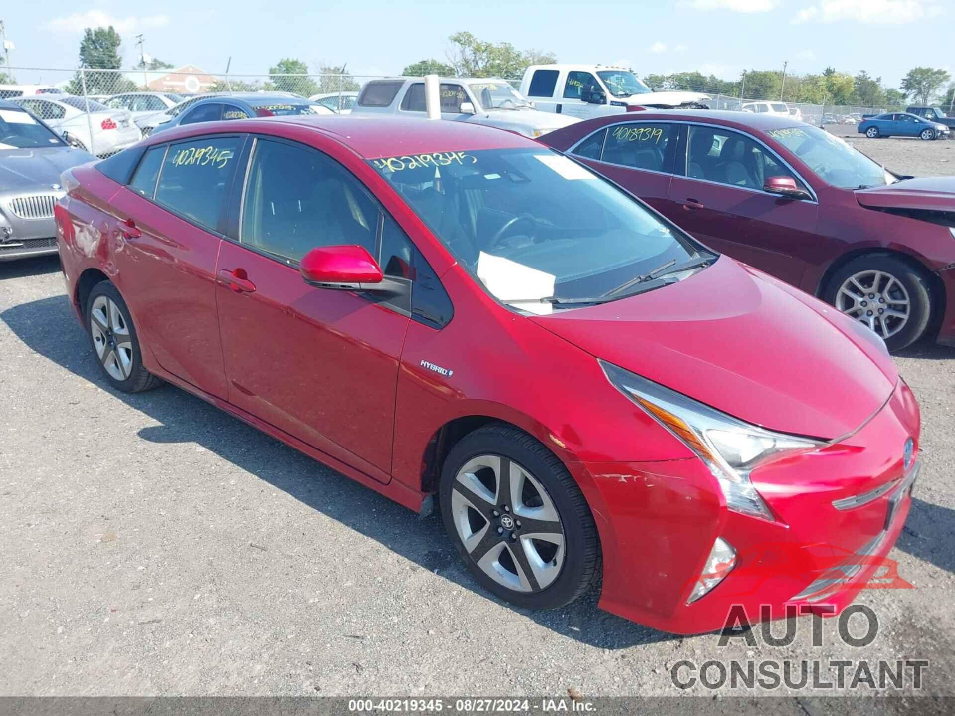 TOYOTA PRIUS 2016 - JTDKARFU6G3511192