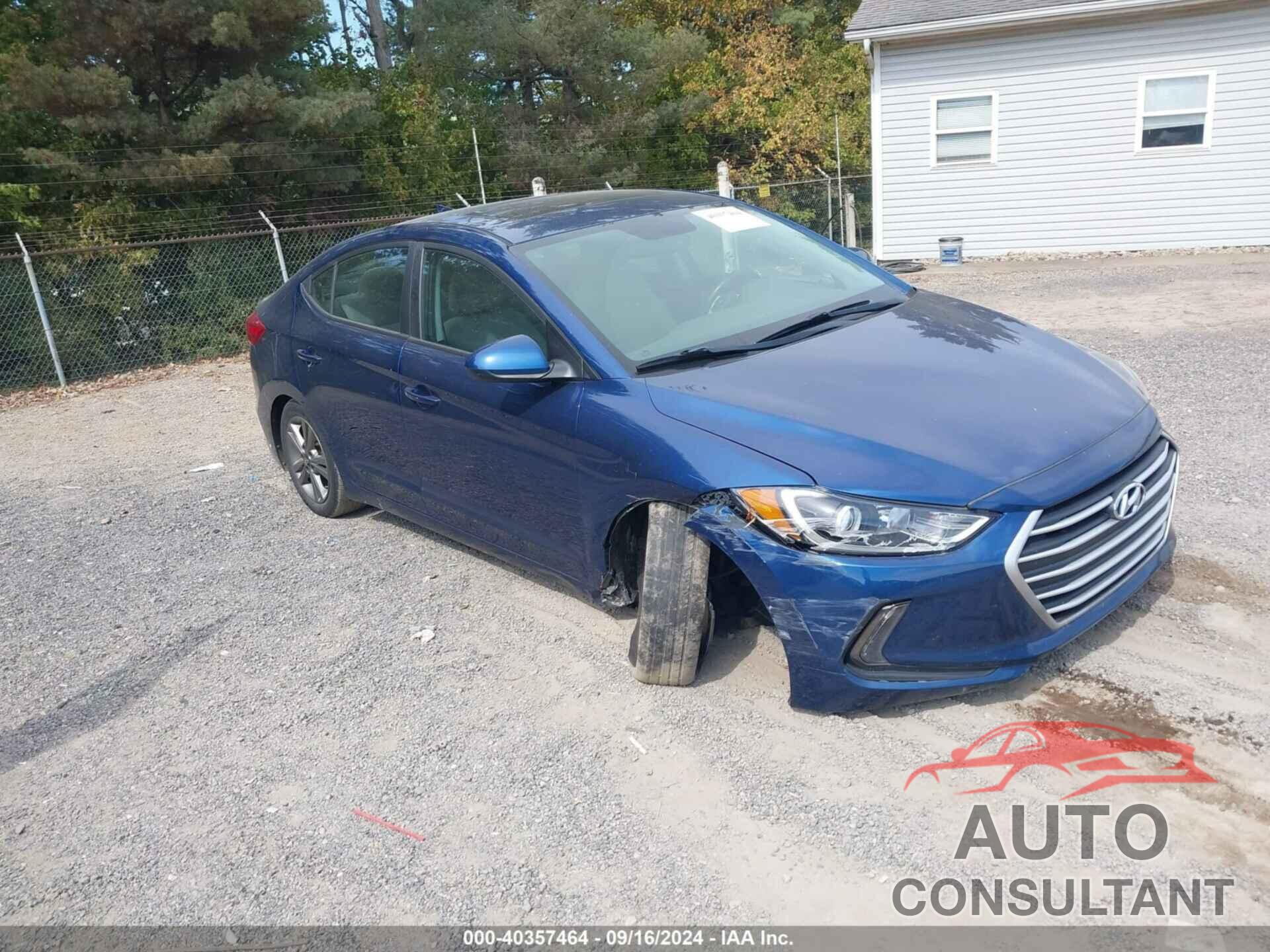 HYUNDAI ELANTRA 2018 - 5NPD84LF4JH329001