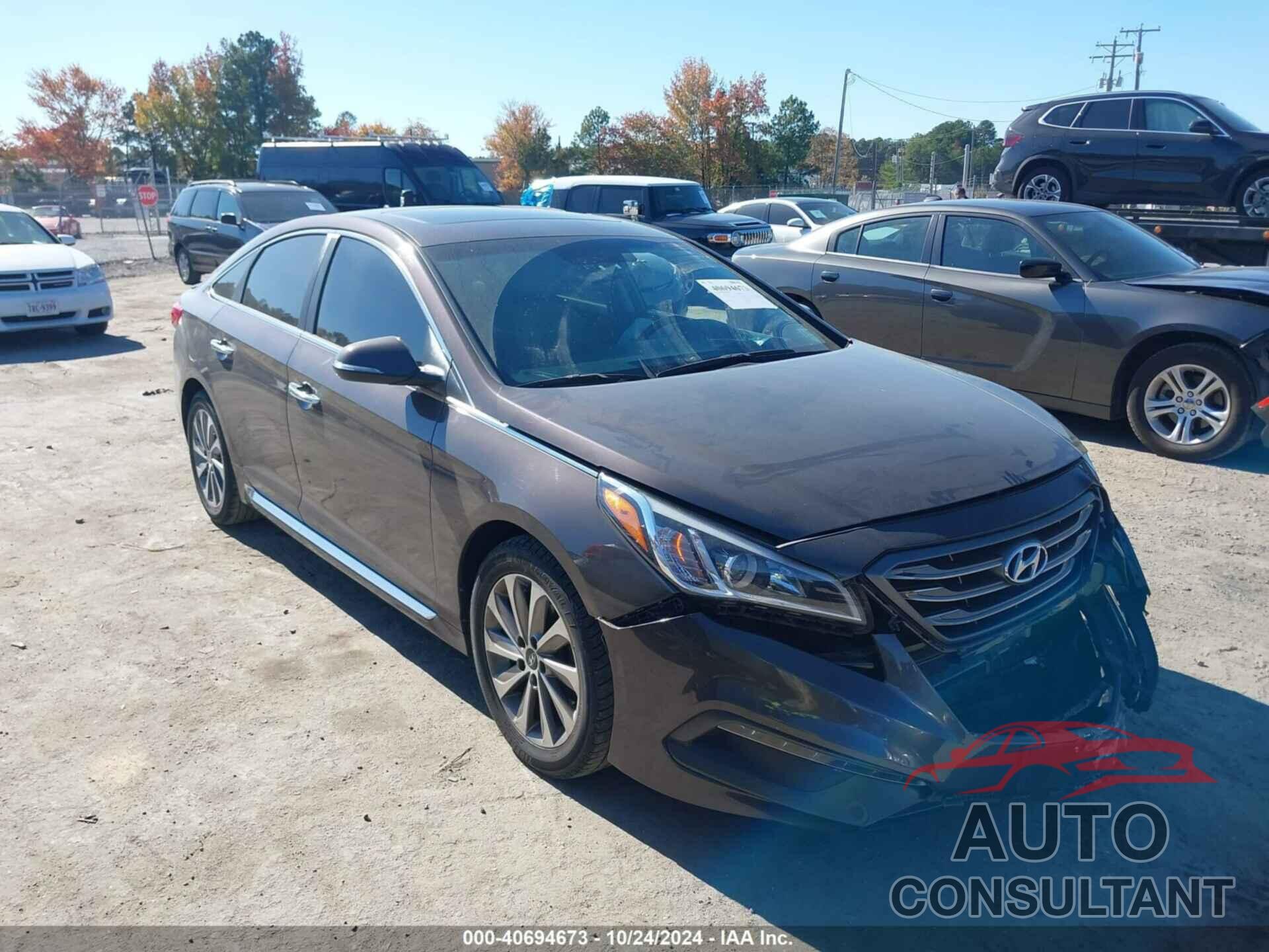 HYUNDAI SONATA 2016 - 5NPE34AFXGH367332
