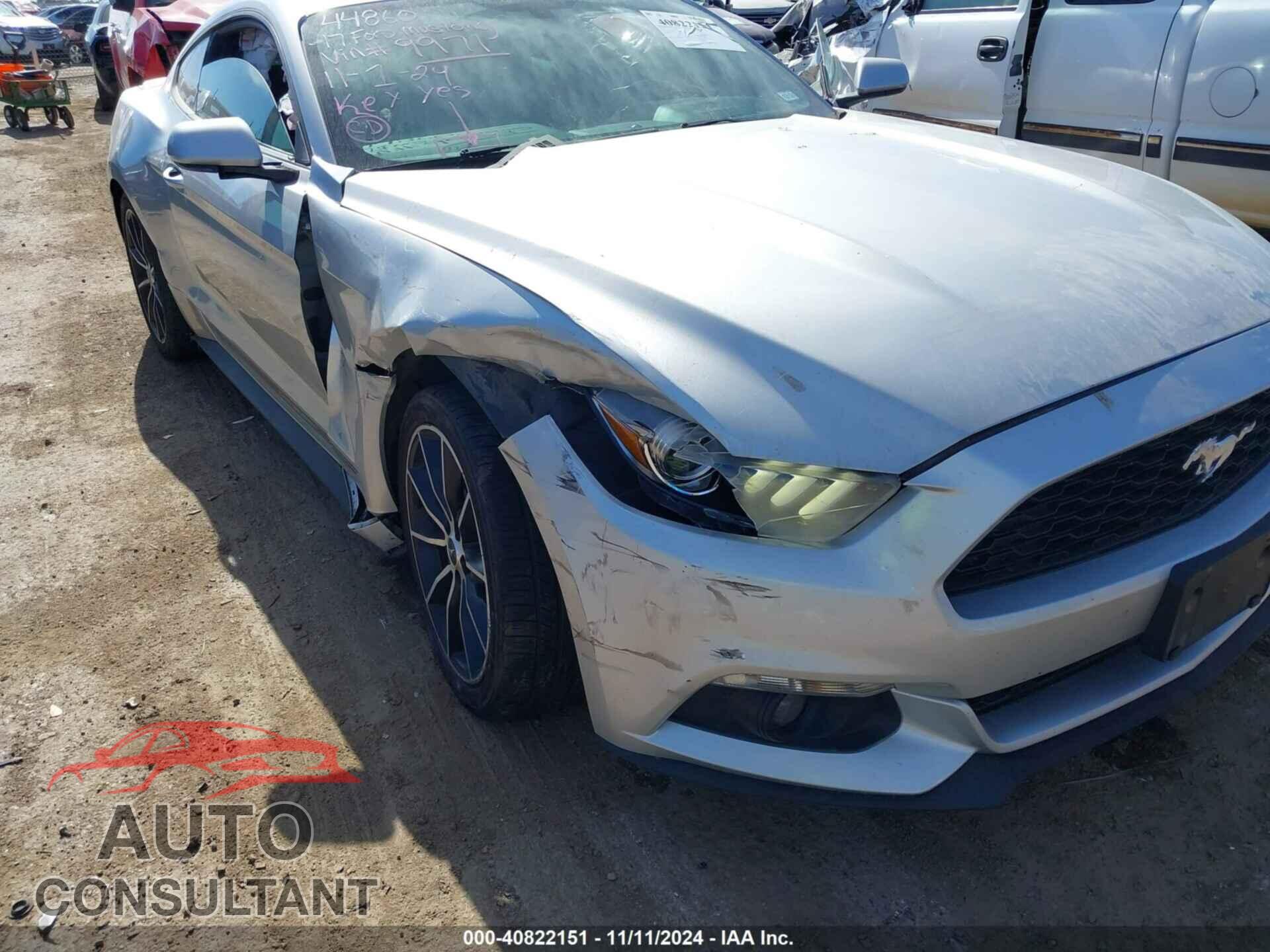 FORD MUSTANG 2017 - 1FA6P8TH3H5209971