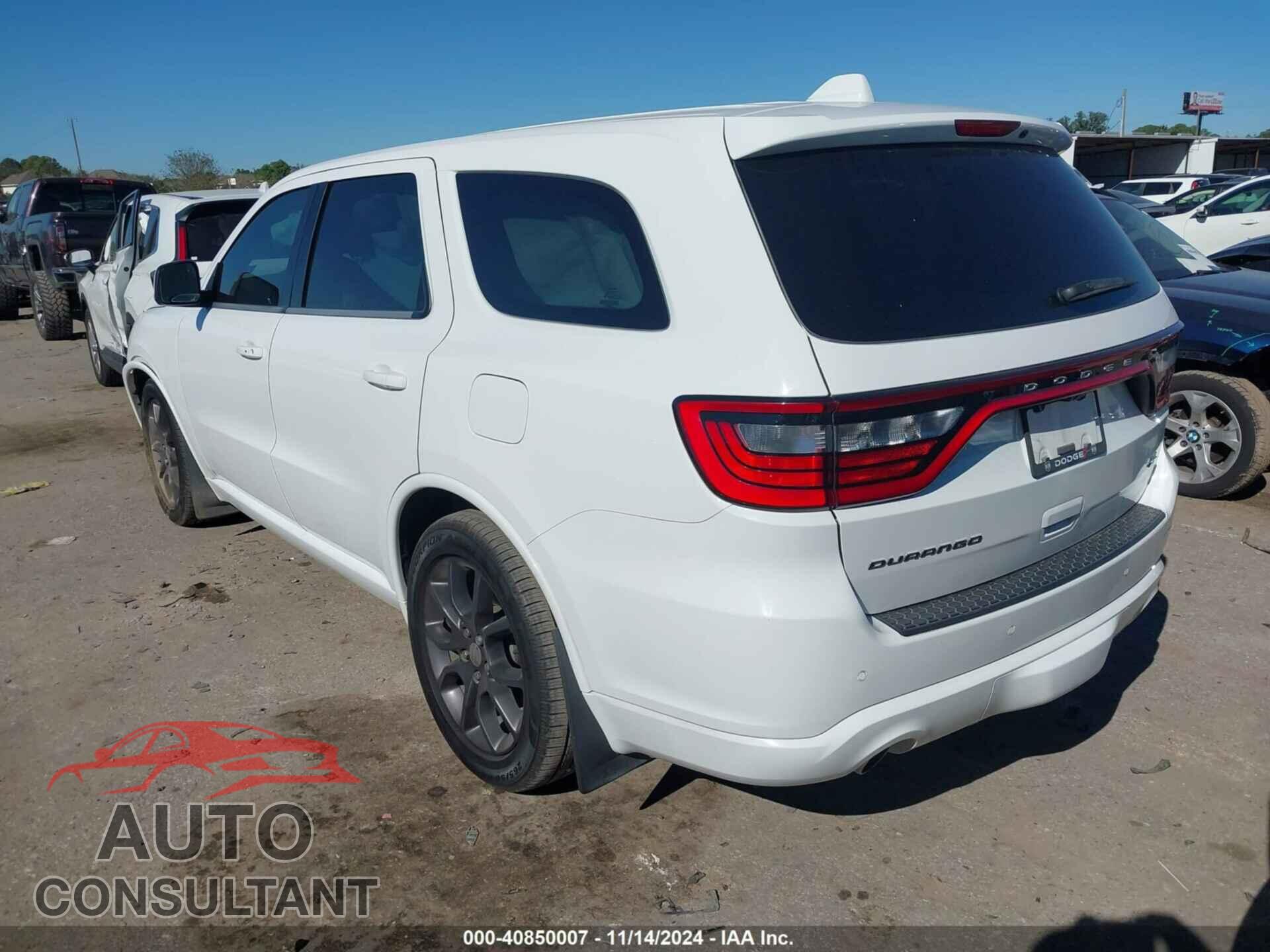 DODGE DURANGO 2017 - 1C4SDHCT8HC724417