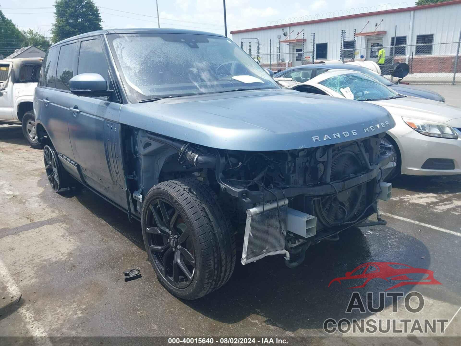 LAND ROVER RANGE ROVER 2017 - SALGS2FE5HA366638