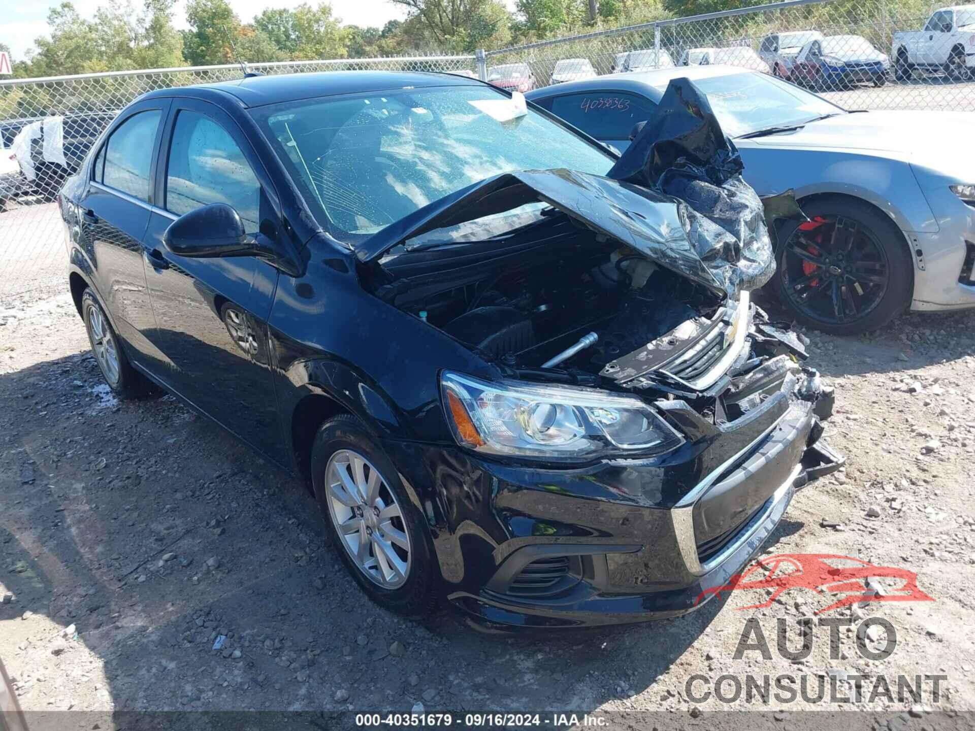 CHEVROLET SONIC 2017 - 1G1JD5SH1H4131637