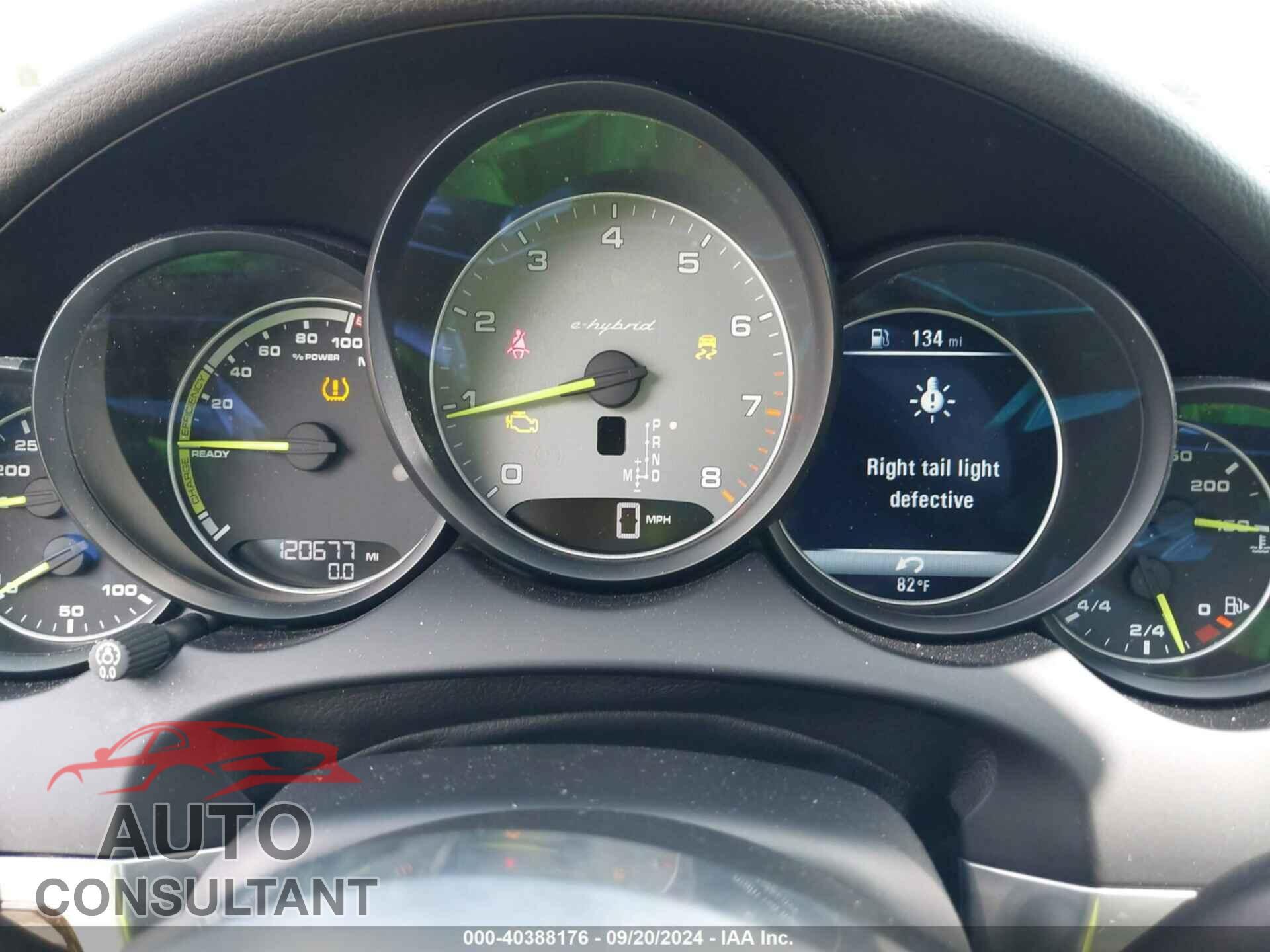 PORSCHE CAYENNE E-HYBRID 2017 - WP1AE2A26HLA75182