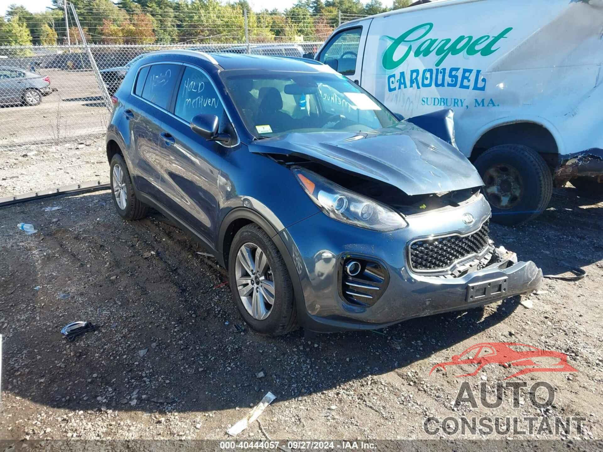 KIA SPORTAGE 2017 - KNDPMCAC2H7238304