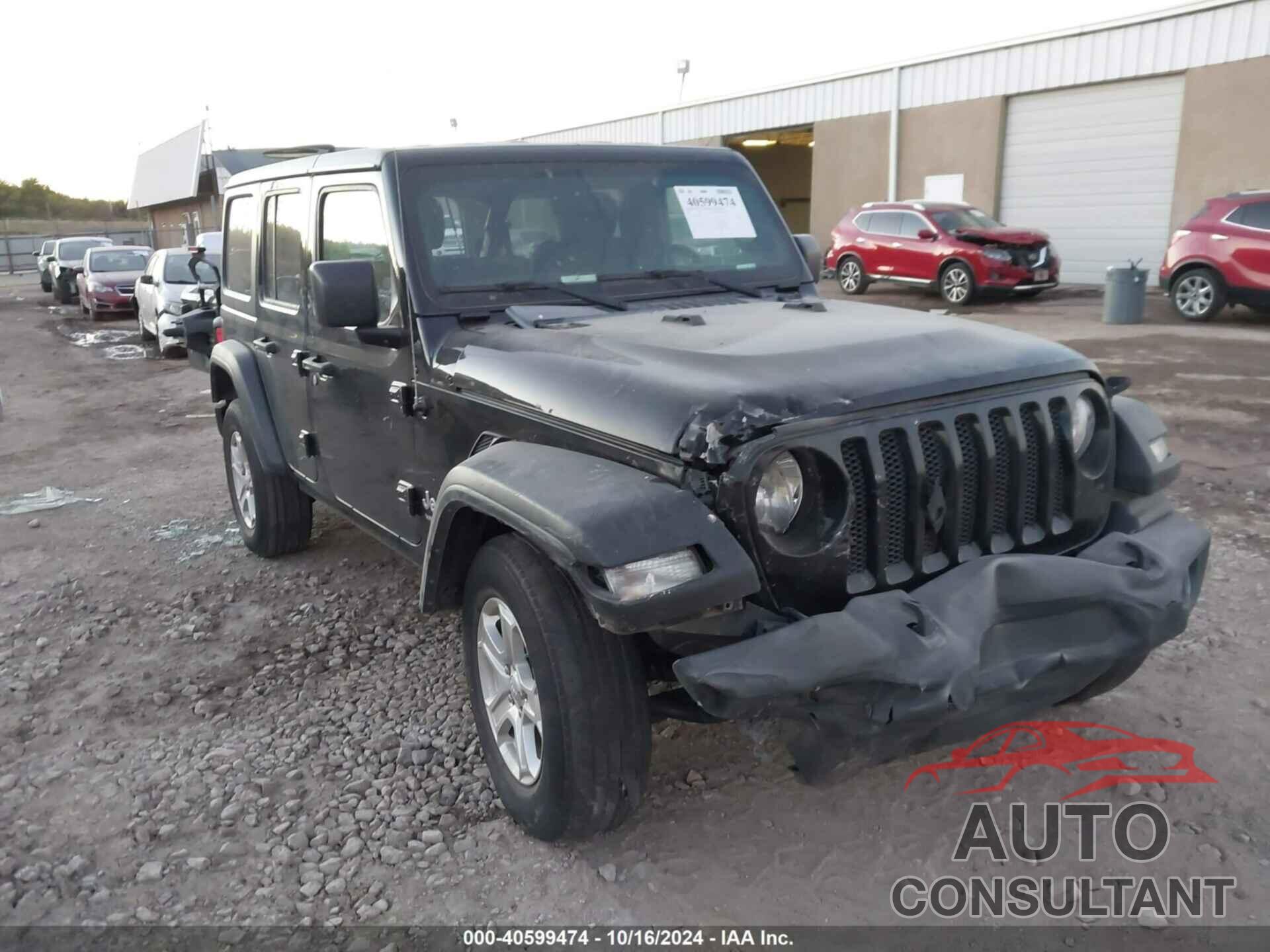 JEEP WRANGLER UNLIMITED 2020 - 1C4HJXDG6LW117924