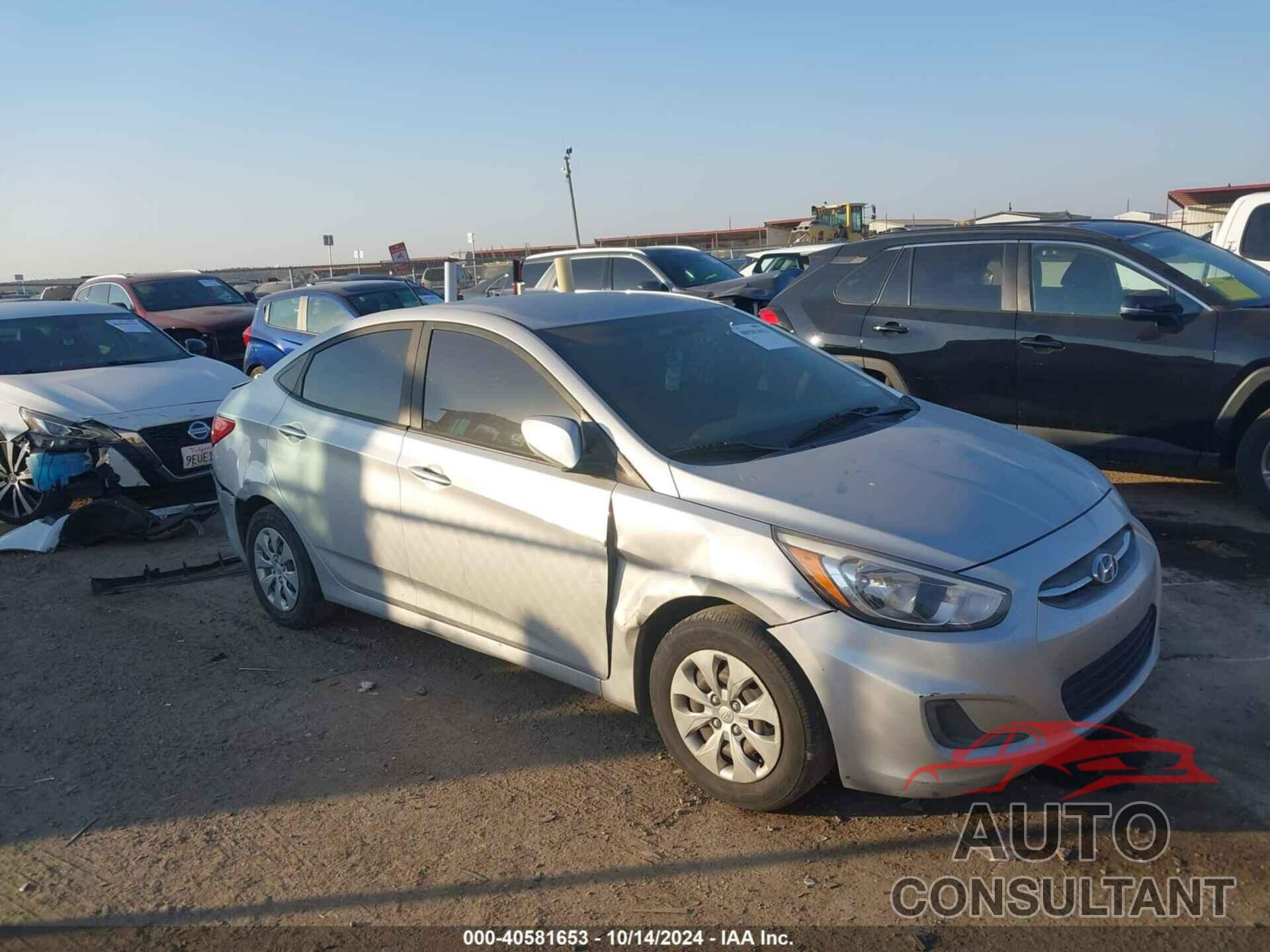 HYUNDAI ACCENT 2017 - KMHCT4AE1HU323544