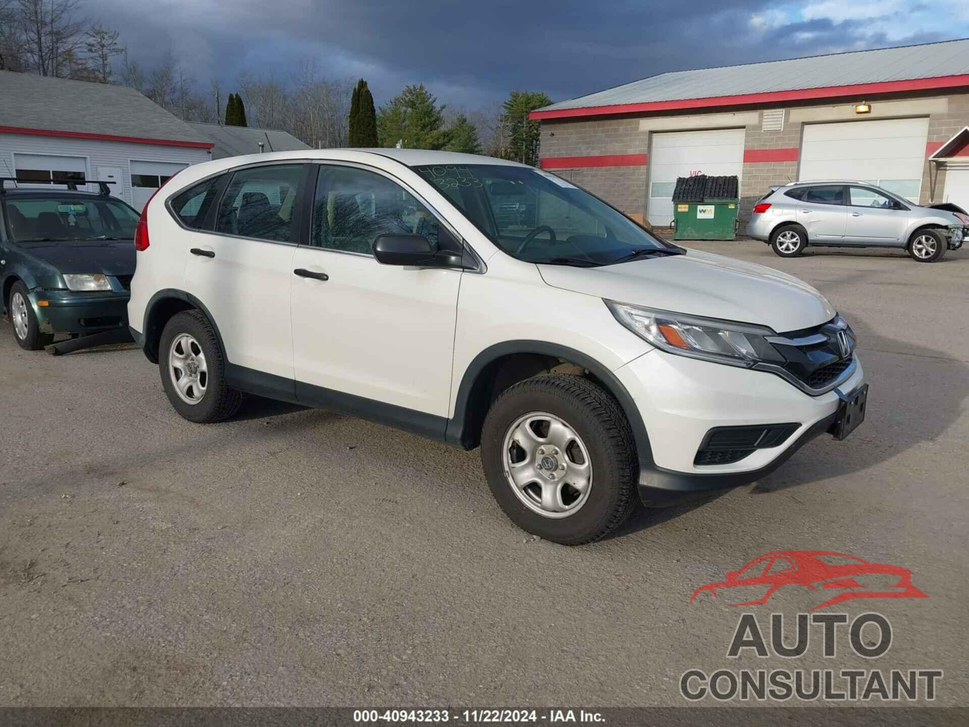 HONDA CR-V 2016 - 5J6RM4H33GL045230