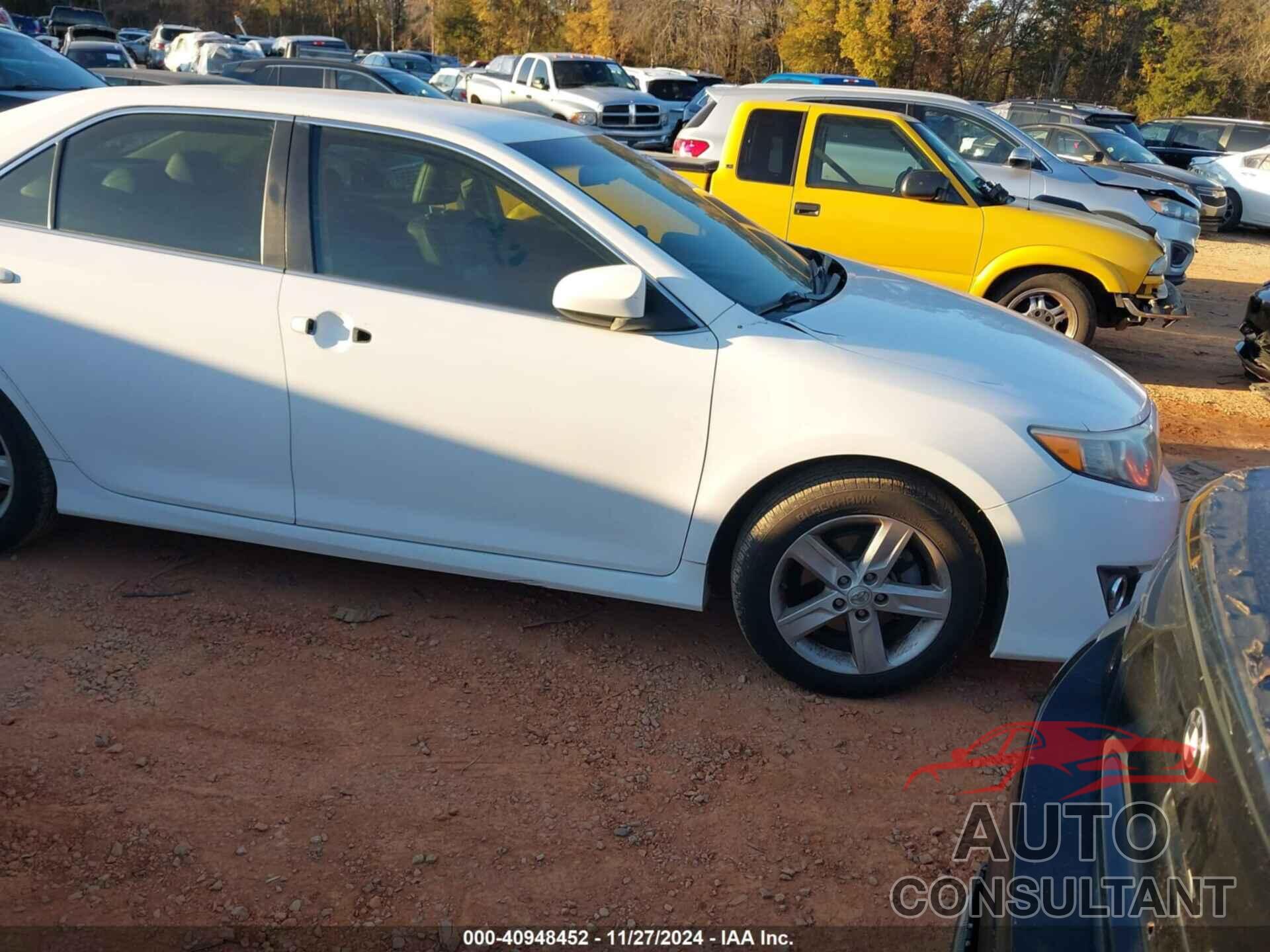 TOYOTA CAMRY 2012 - 4T1BF1FK9CU604693