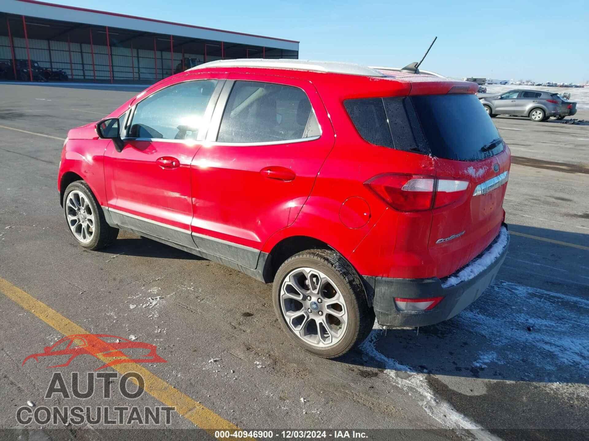 FORD ECOSPORT 2019 - MAJ6S3KL8KC271182