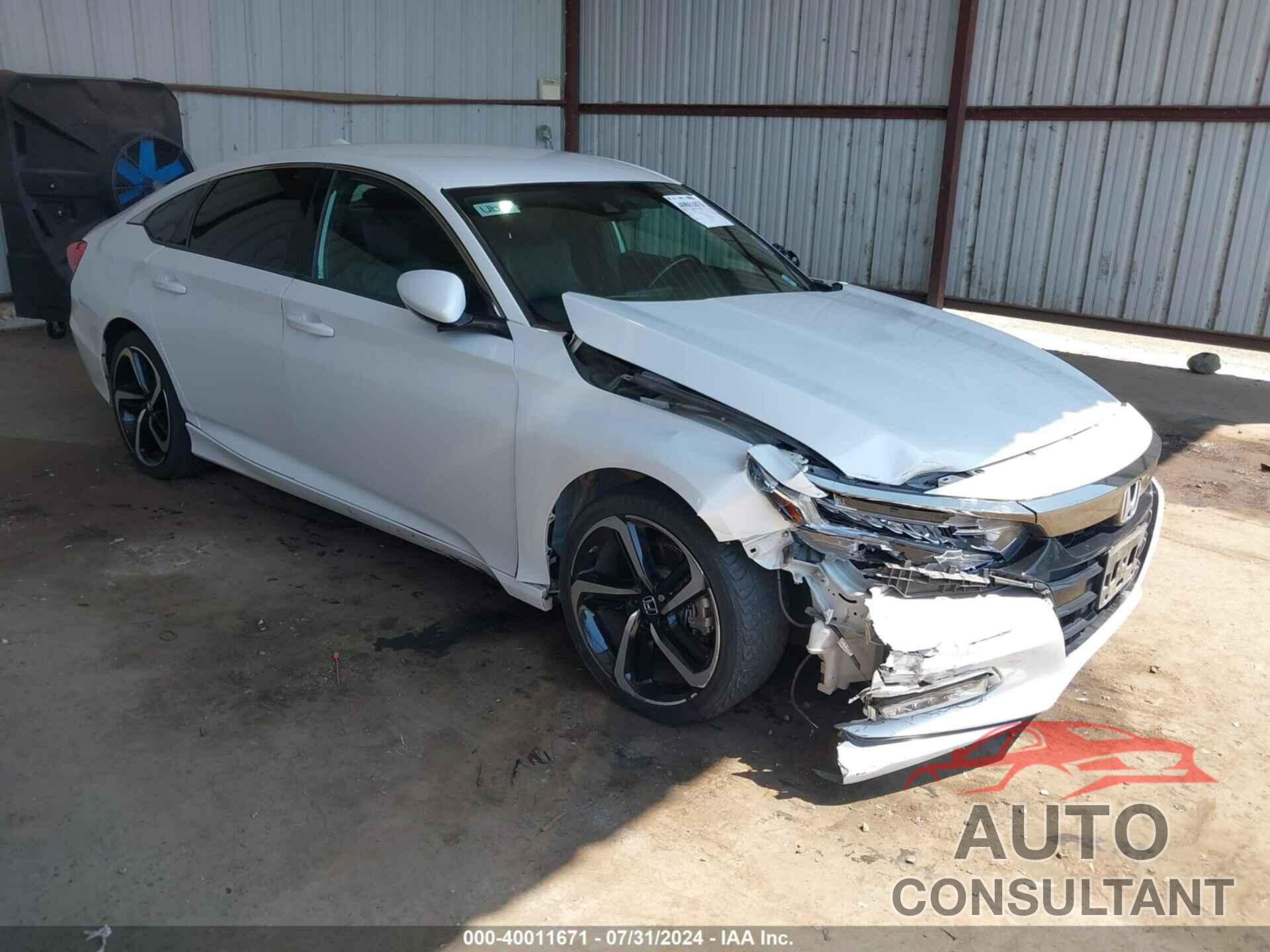 HONDA ACCORD 2018 - 1HGCV1F34JA159445