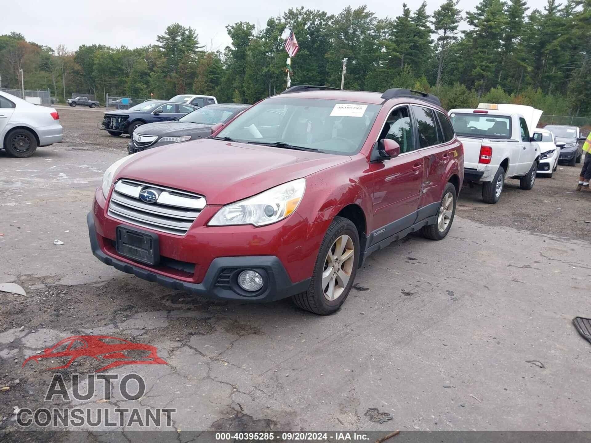 SUBARU OUTBACK 2013 - 4S4BRBCC5D3299937