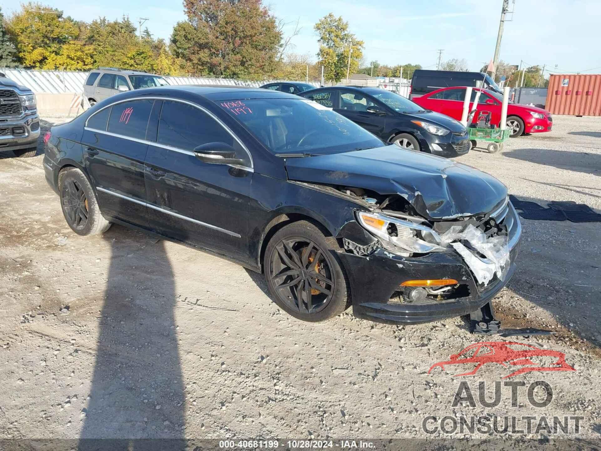 VOLKSWAGEN CC 2012 - WVWHN7AN5CE502033