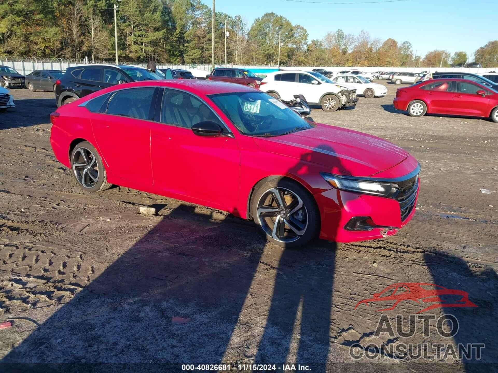 HONDA ACCORD 2021 - 1HGCV1F36MA089211