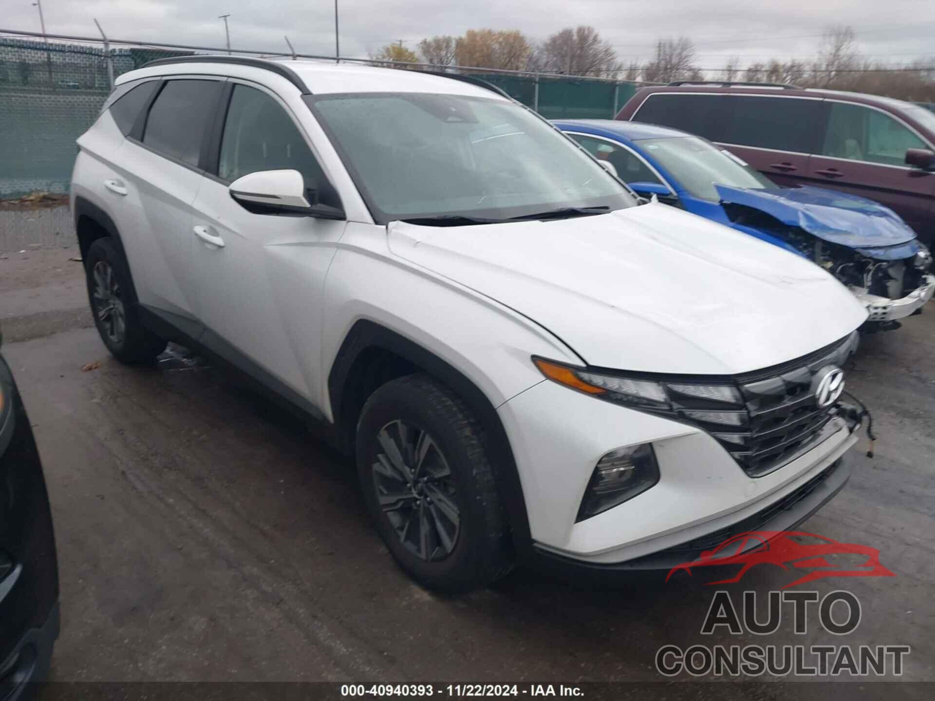 HYUNDAI TUCSON HYBRID 2022 - KM8JBCA17NU020135