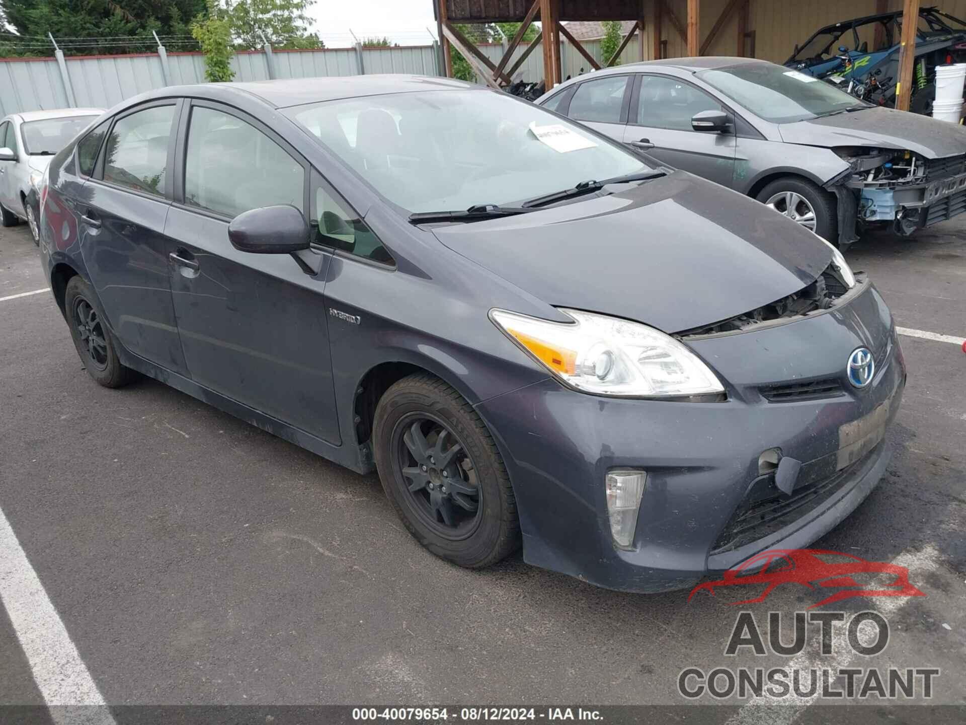 TOYOTA PRIUS 2014 - JTDKN3DU2E1788760