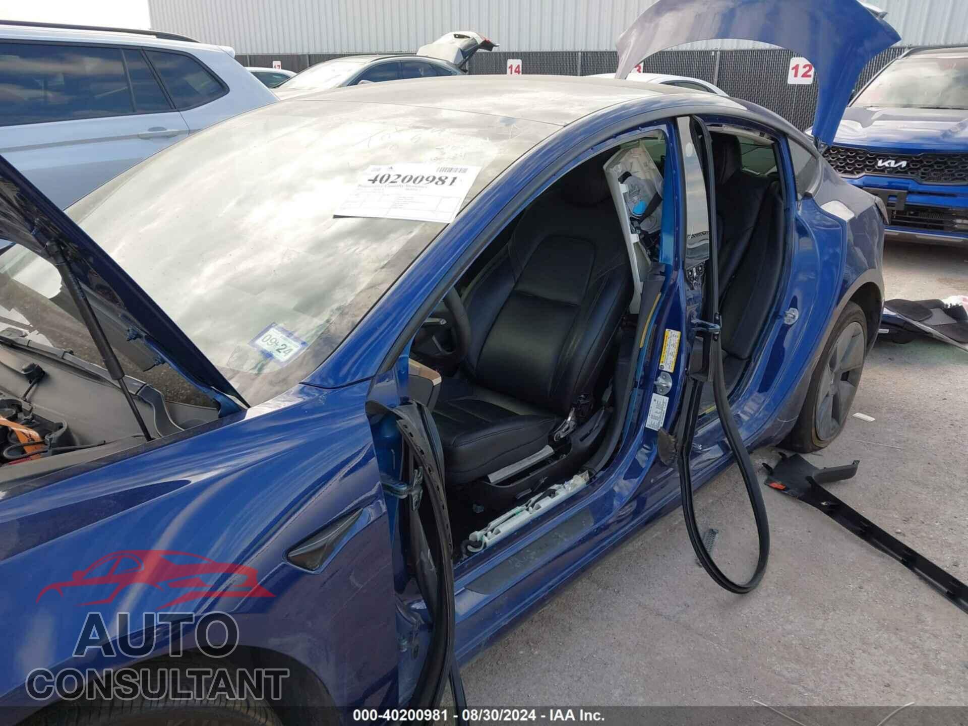 TESLA MODEL 3 2021 - 5YJ3E1EA2MF089700