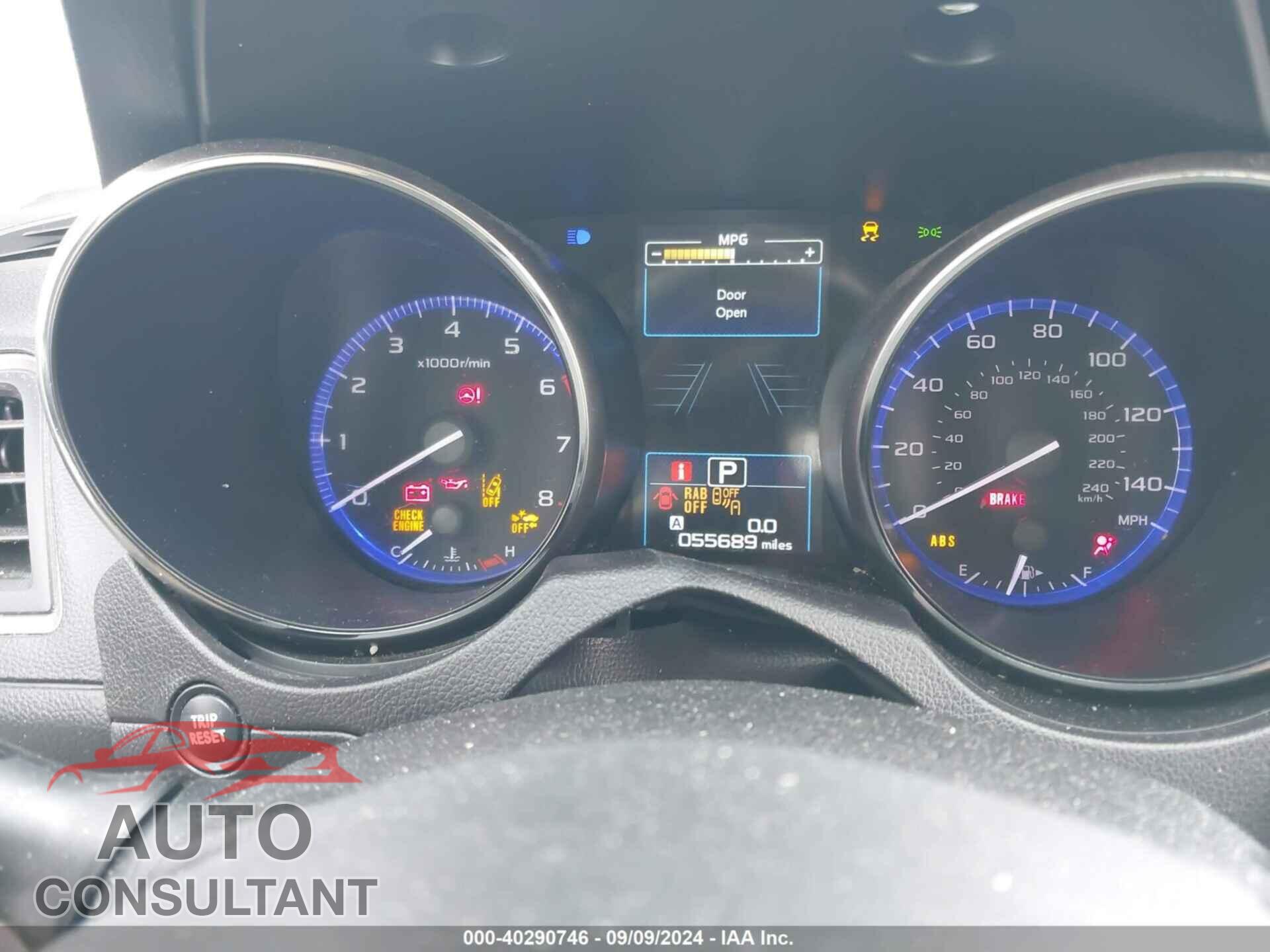 SUBARU OUTBACK 2017 - 4S4BSANC8H3216843