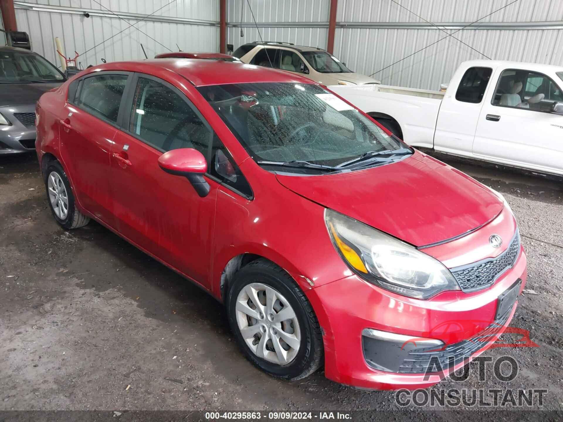 KIA RIO 2017 - KNADM4A34H6061637