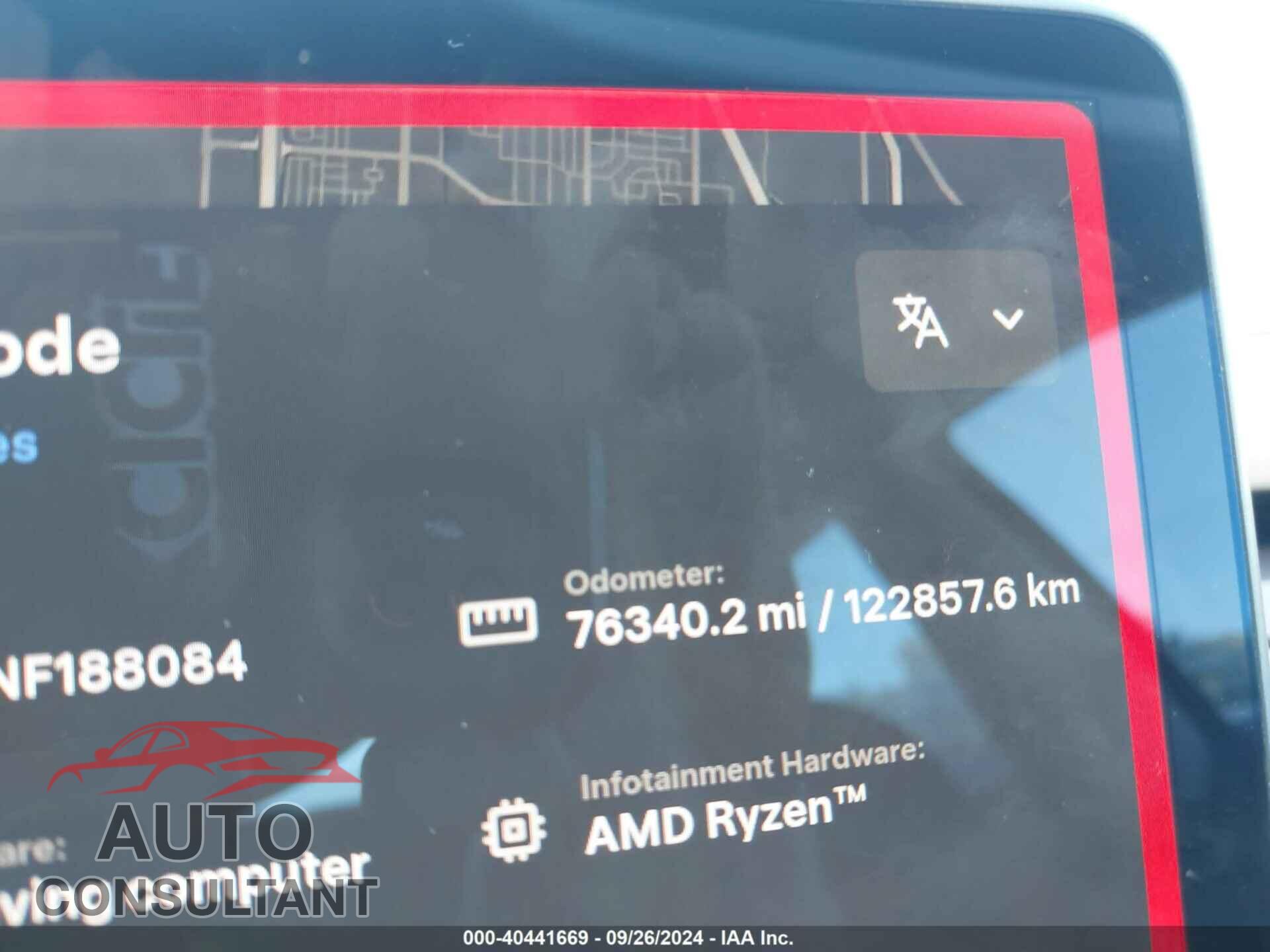 TESLA MODEL 3 2022 - 5YJ3E1EA6NF188084