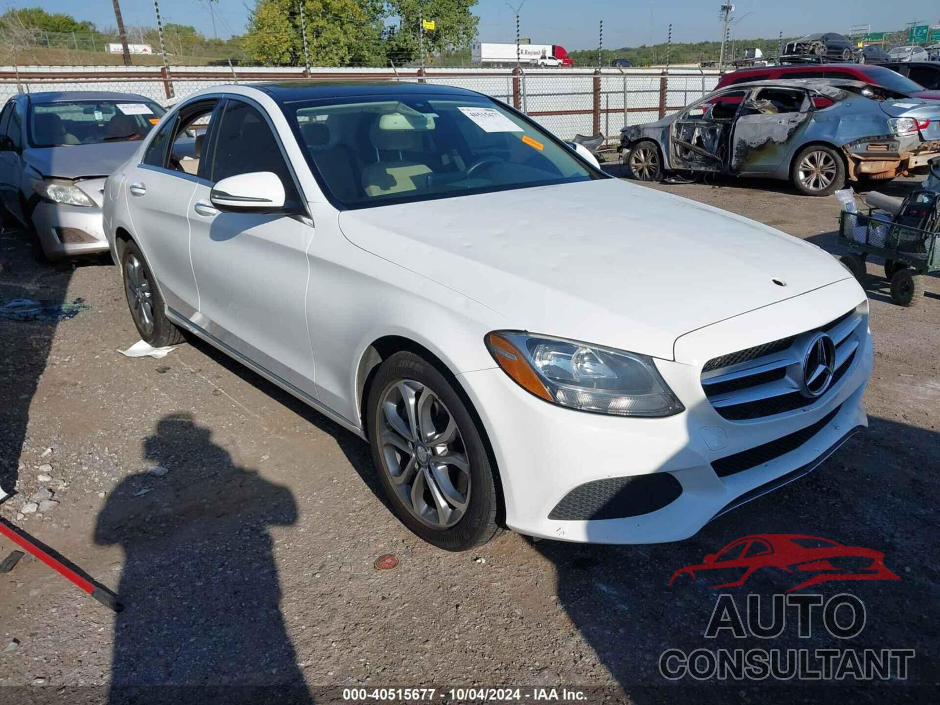 MERCEDES-BENZ C 300 2016 - 55SWF4KB8GU173449