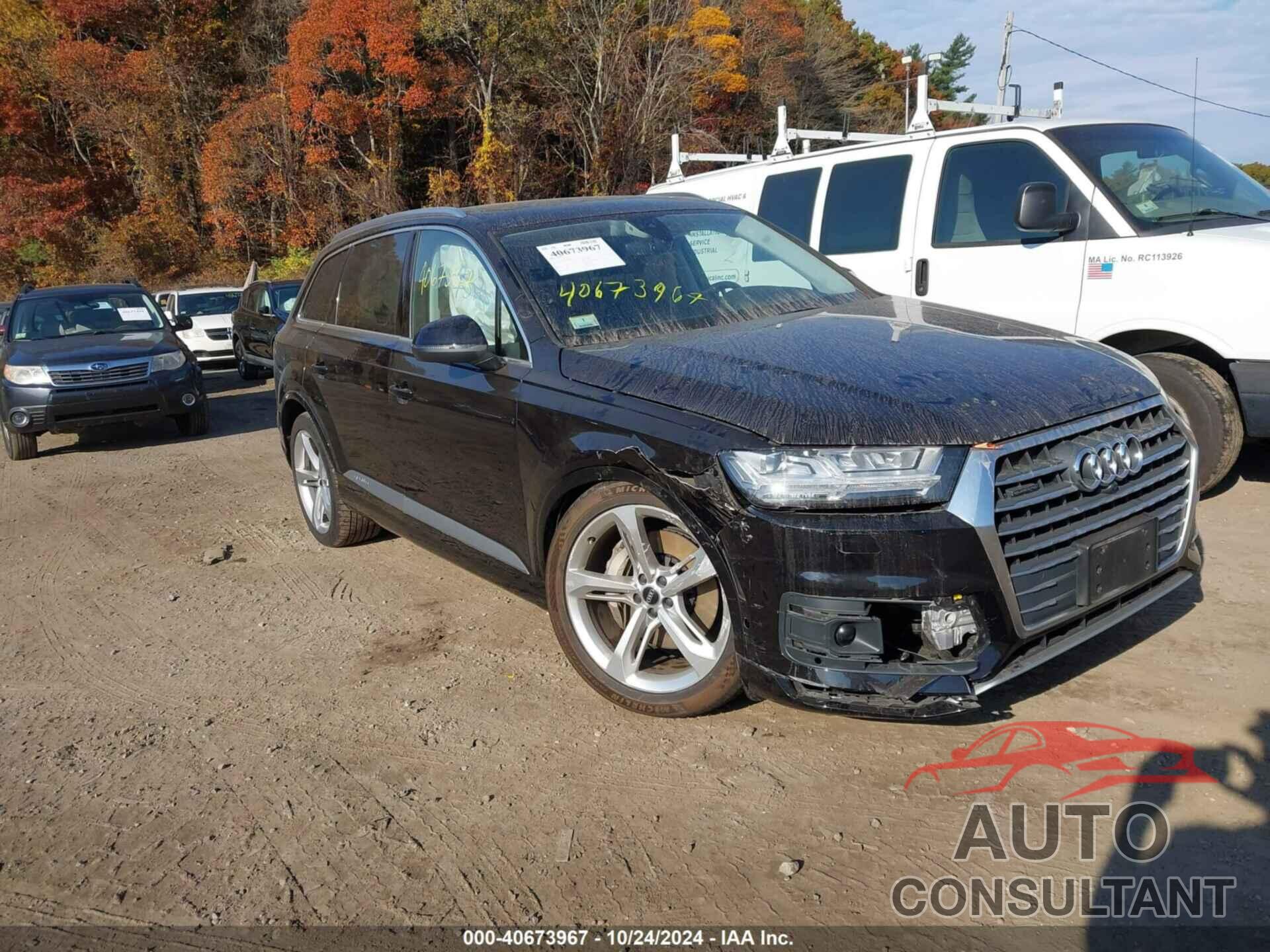 AUDI Q7 2019 - WA1VAAF7XKD020355