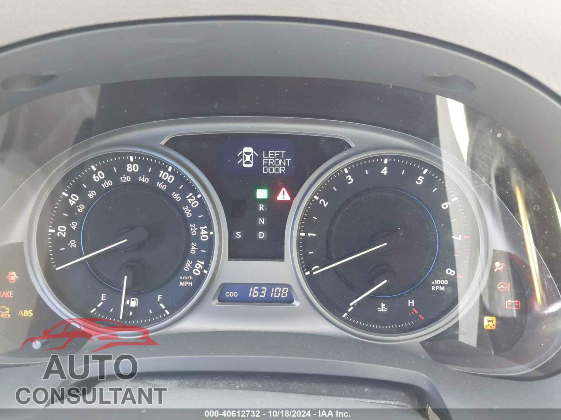 LEXUS IS 250 2010 - JTHCF5C28A2034648