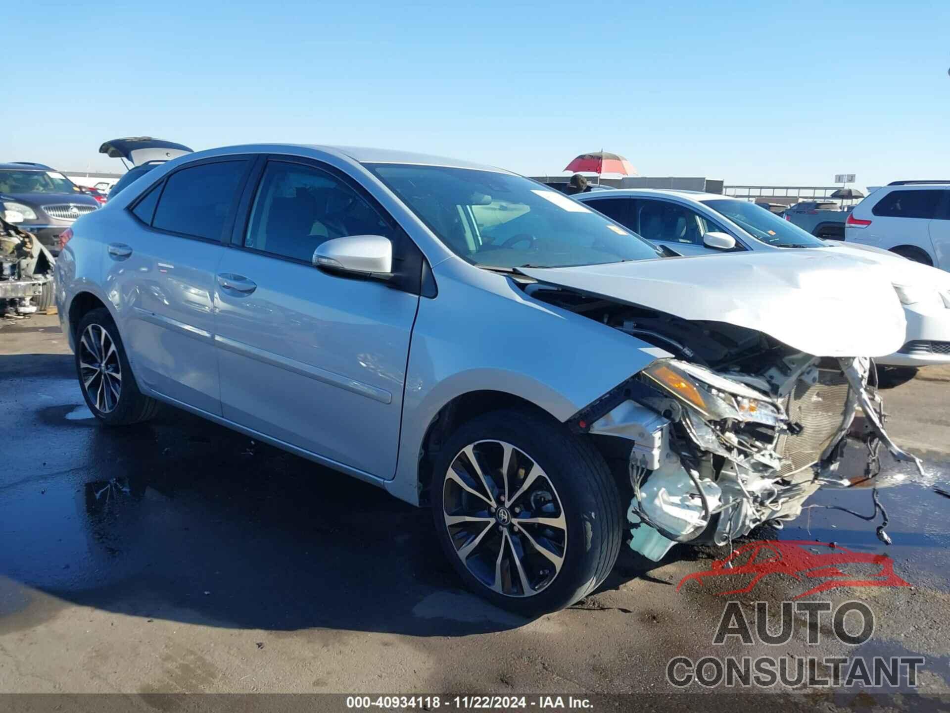TOYOTA COROLLA 2017 - 2T1BURHE5HC773159