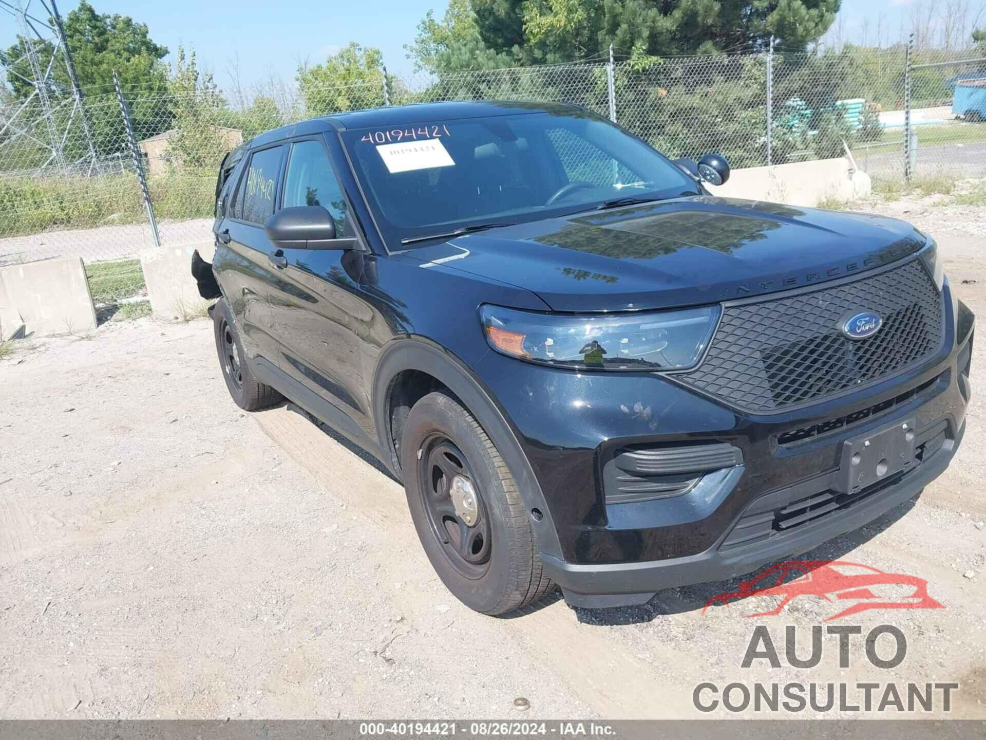 FORD POLICE INTERCEPTOR UTILITY 2021 - 1FM5K8AC7MNA16742