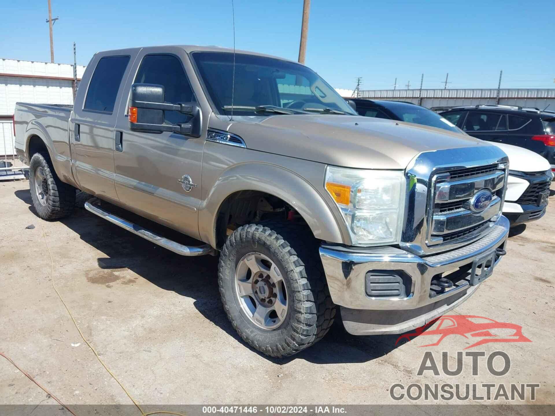 FORD F-250 2012 - 1FT7W2BT9CEB61082