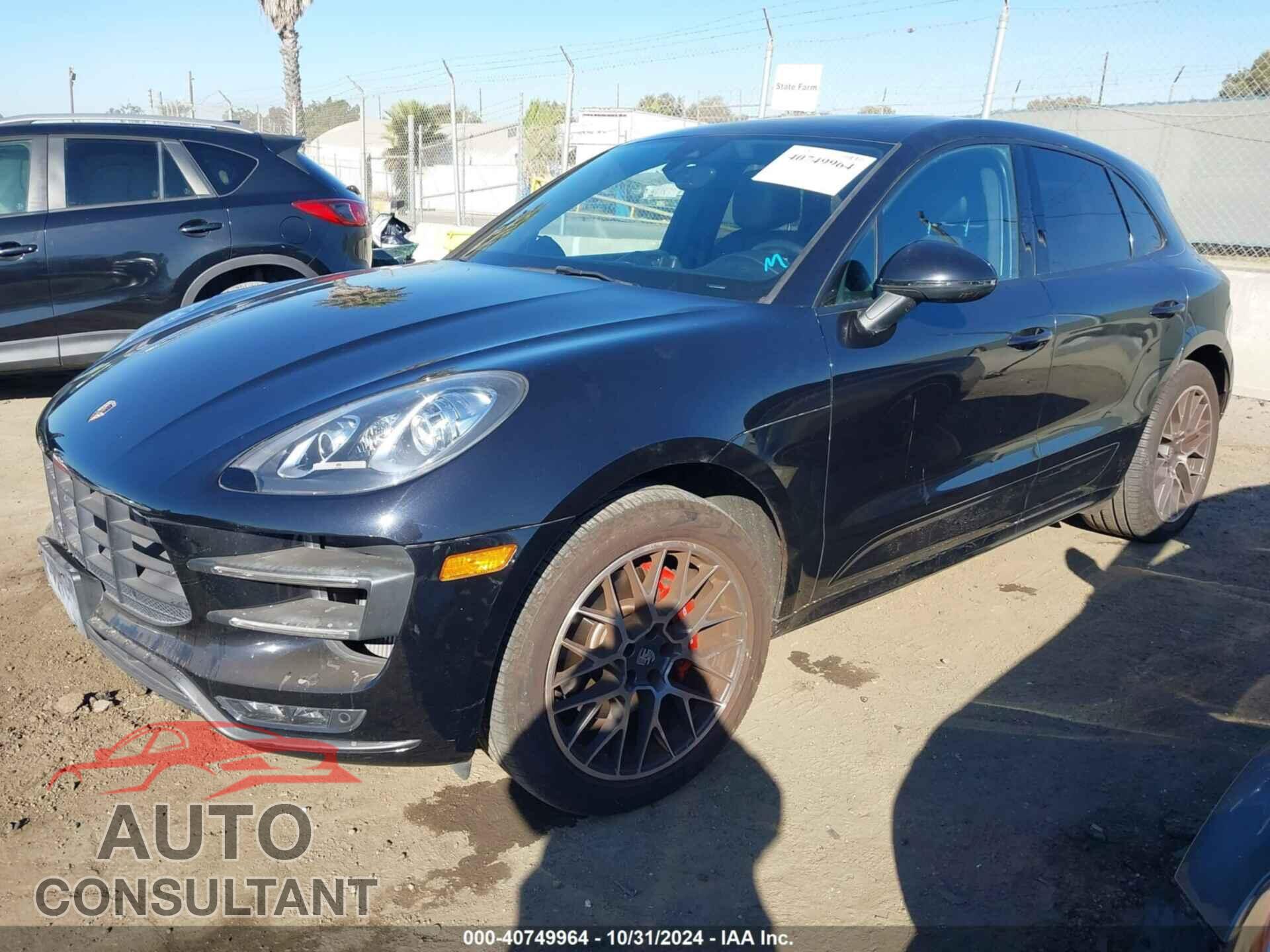 PORSCHE MACAN 2015 - WP1AF2A59FLB97605