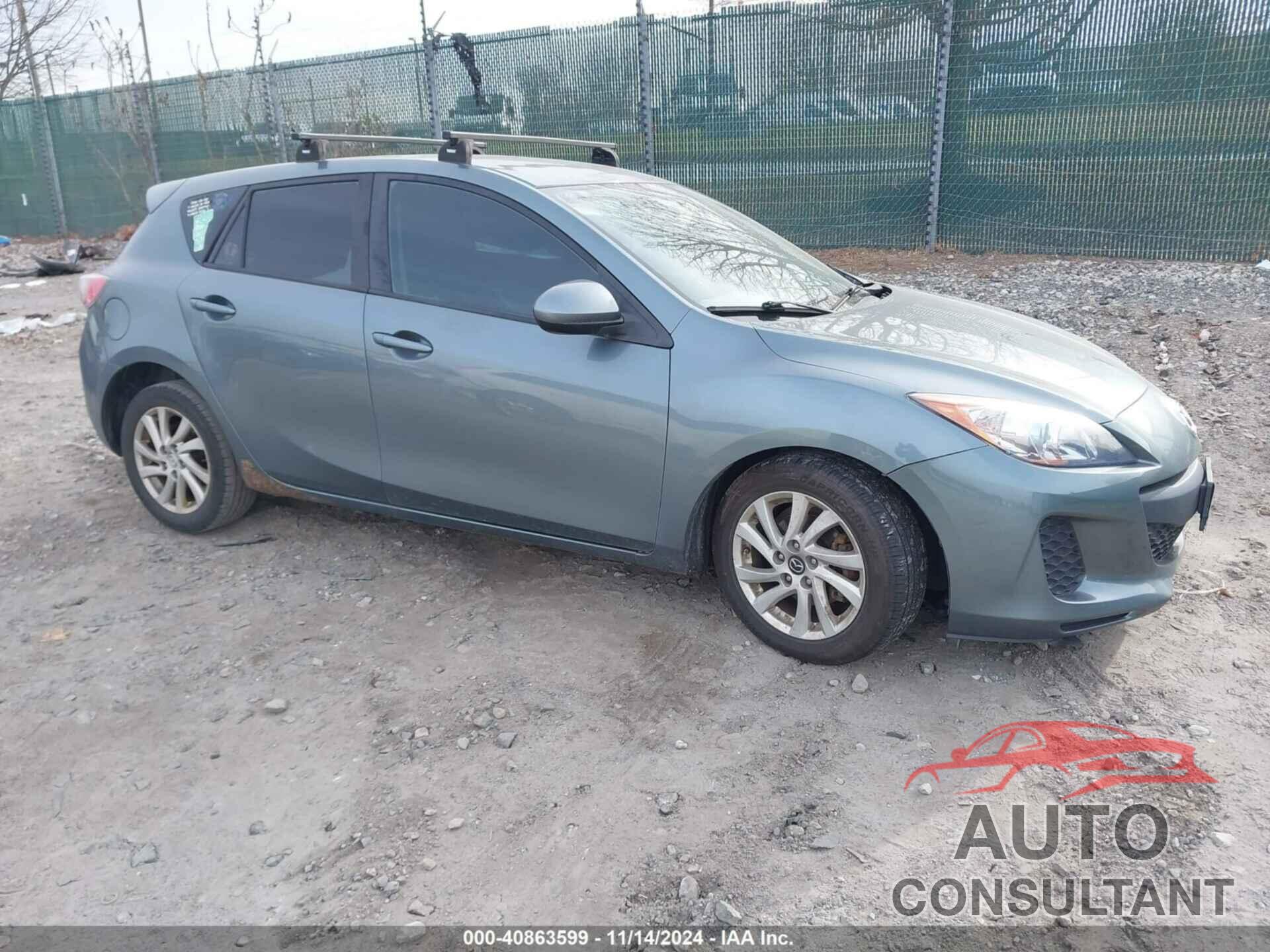 MAZDA MAZDA3 2012 - JM1BL1L81C1651952