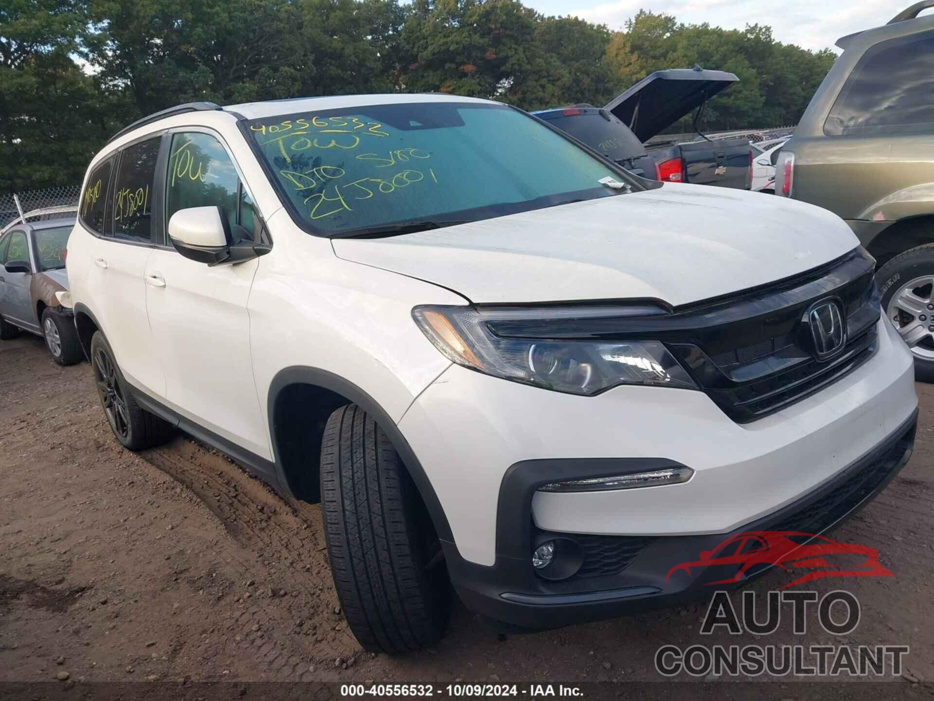 HONDA PILOT 2022 - 5FNYF6H20NB064106