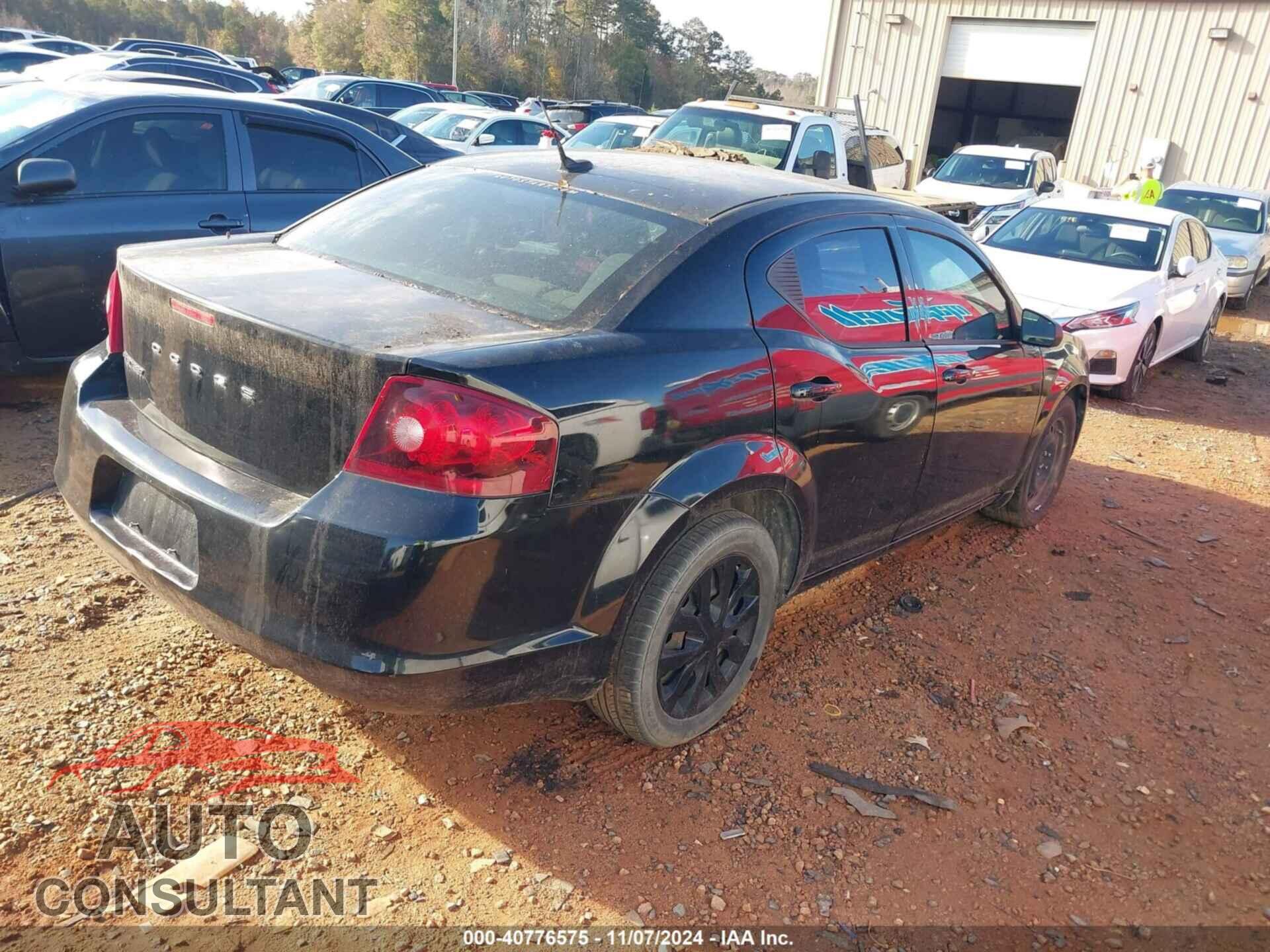 DODGE AVENGER 2013 - 1C3CDZAG5DN757555