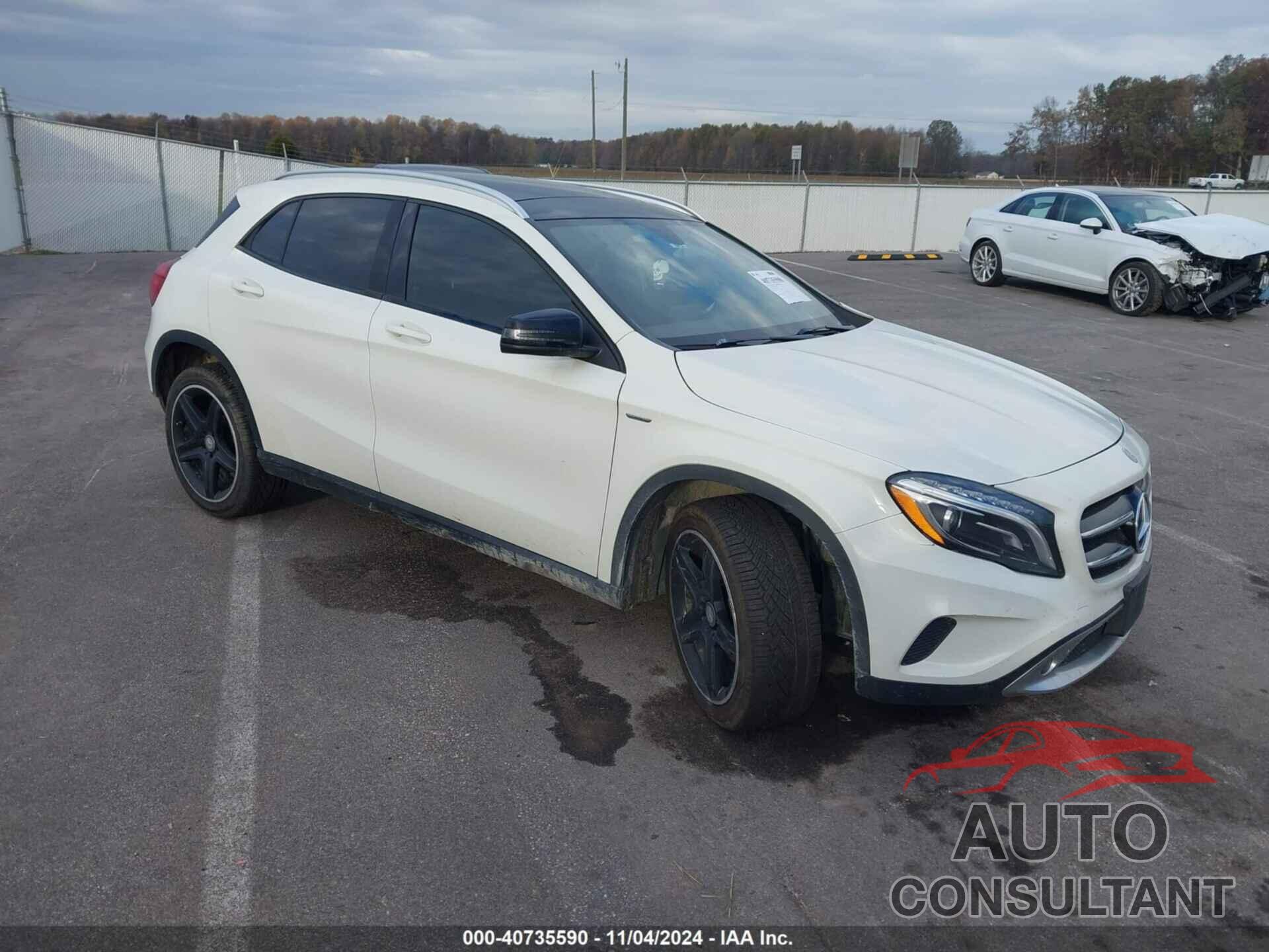 MERCEDES-BENZ GLA 250 2015 - WDCTG4GB6FJ037946