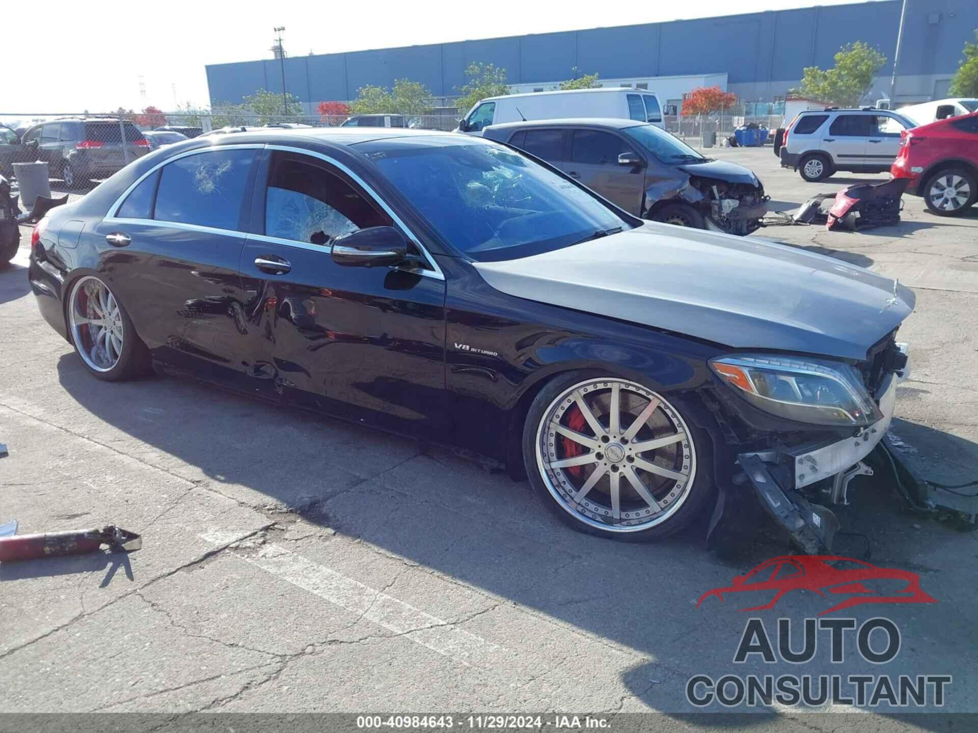 MERCEDES-BENZ AMG S 63 2017 - WDDUG7JB5HA295212