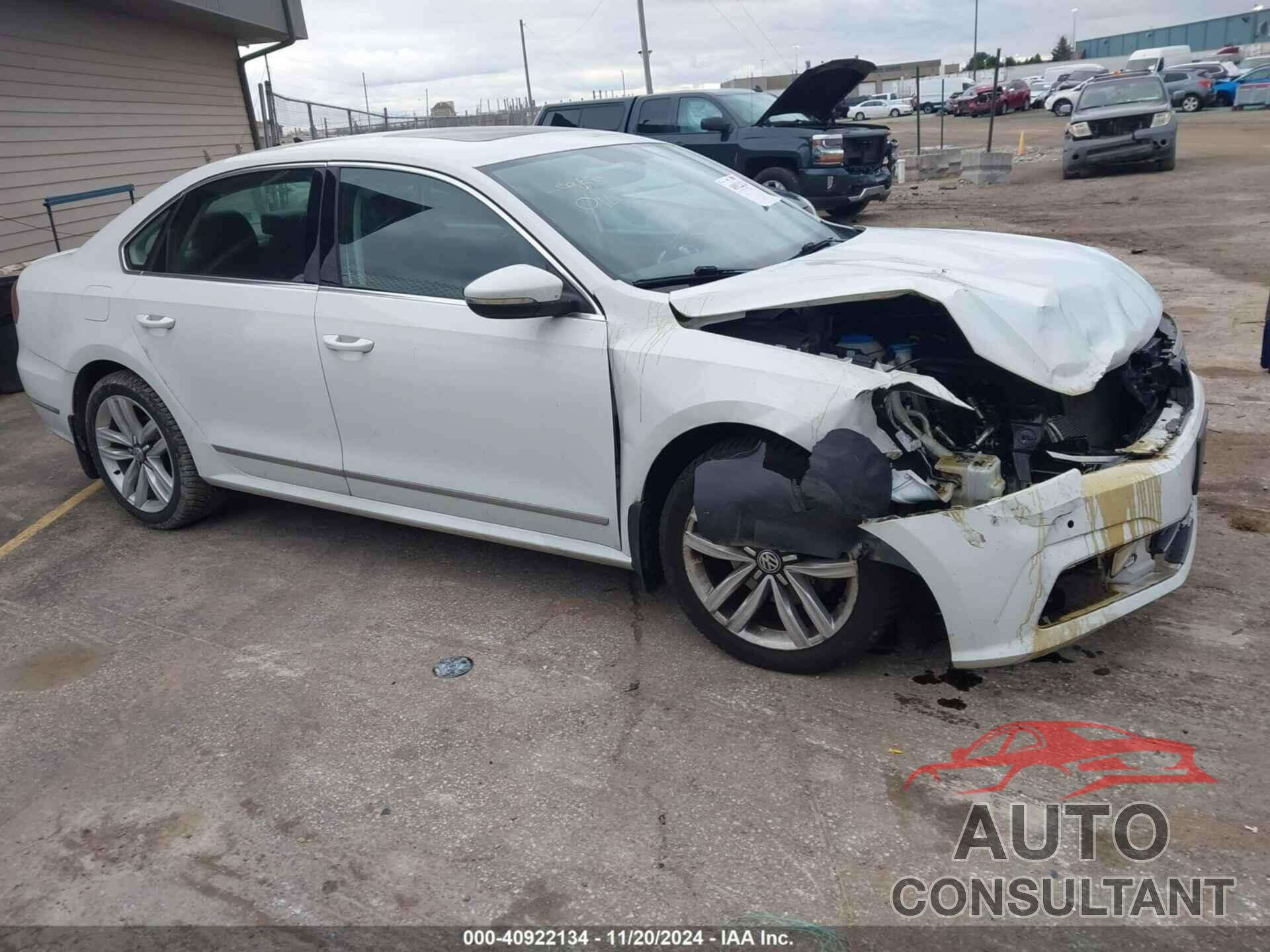 VOLKSWAGEN PASSAT 2017 - 1VWGT7A37HC080282