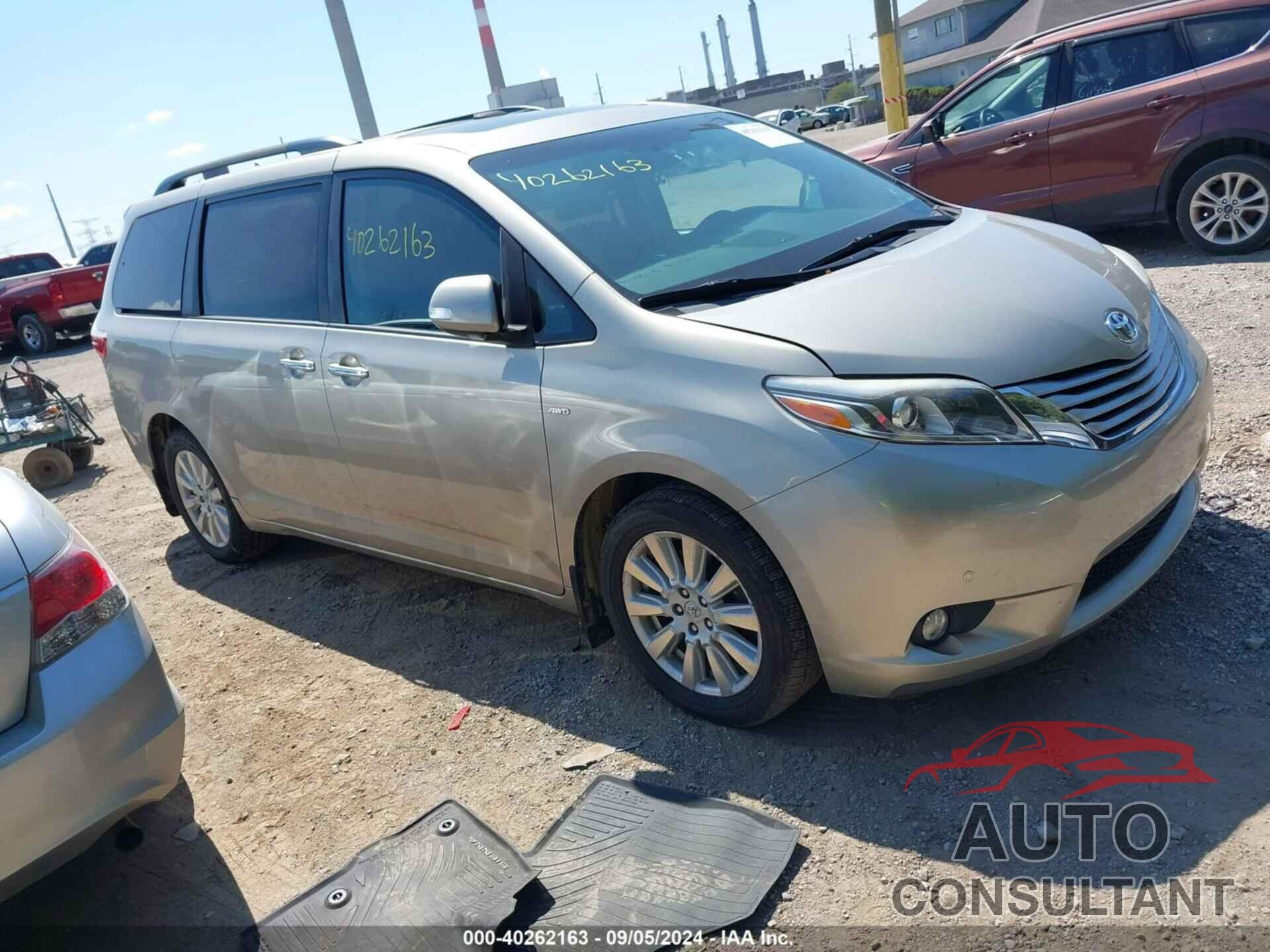 TOYOTA SIENNA 2017 - 5TDDZ3DC4HS155625