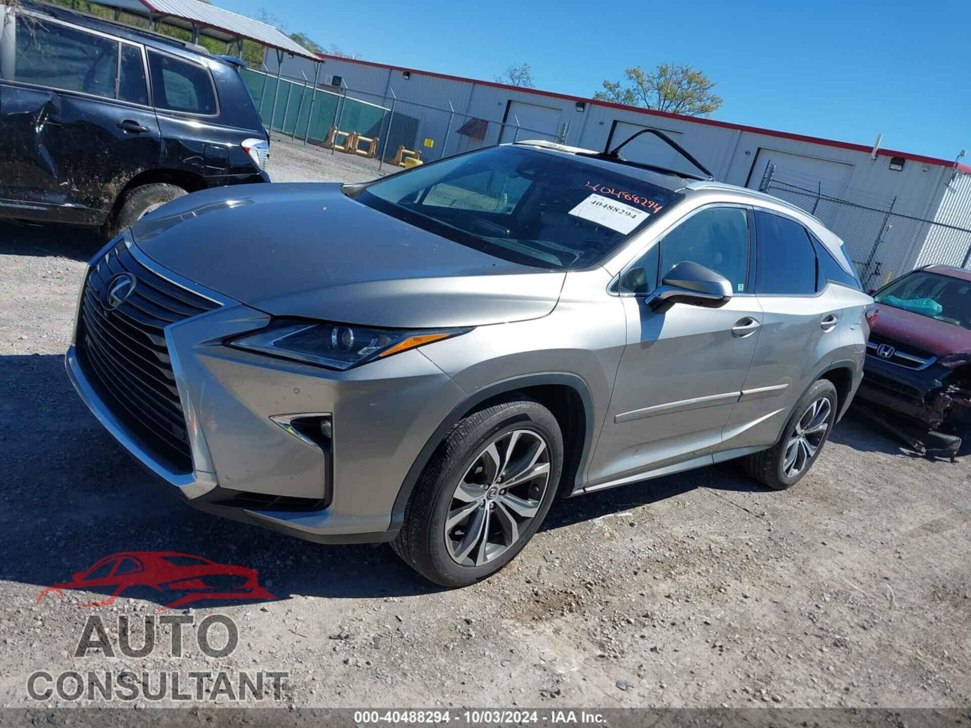 LEXUS RX 2019 - 2T2BZMCA4KC175222