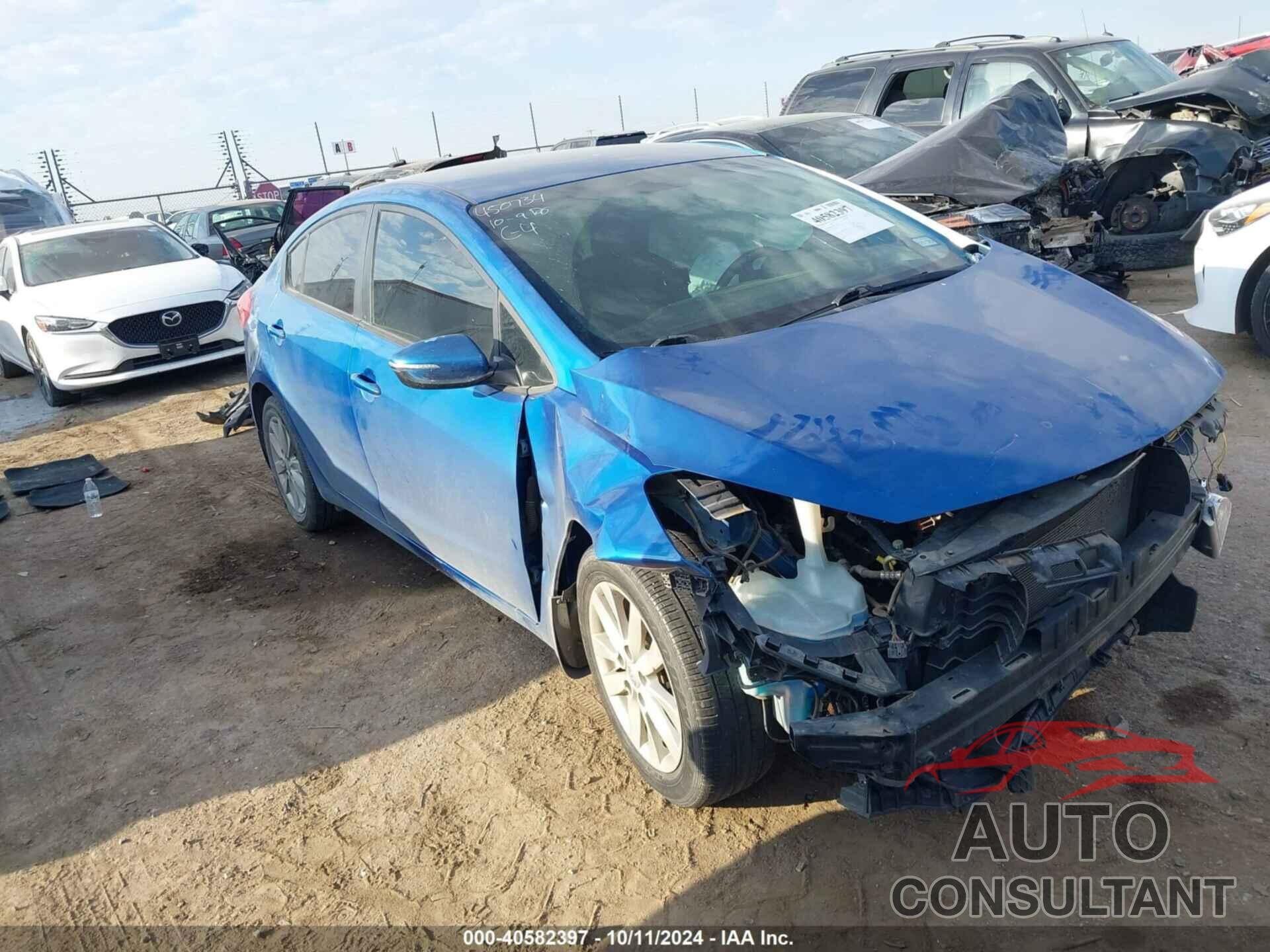 KIA FORTE 2015 - KNAFX4A60F5339530