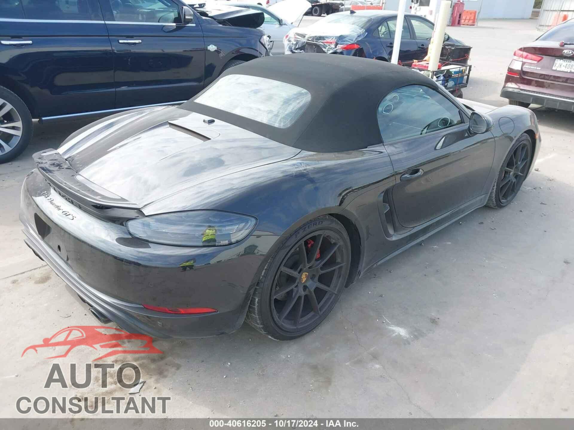 PORSCHE 718 BOXSTER 2021 - WP0CD2A84MS232418