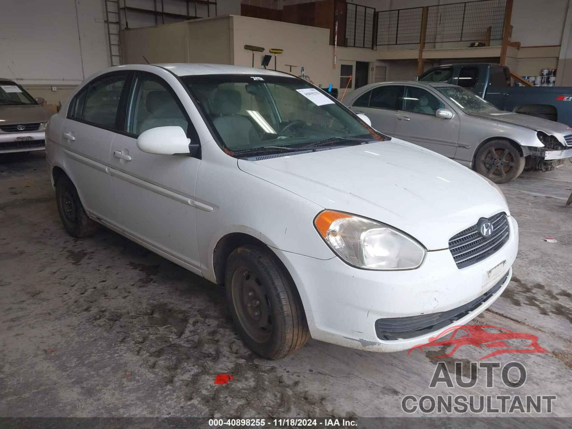 HYUNDAI ACCENT 2009 - KMHCN46C69U366506