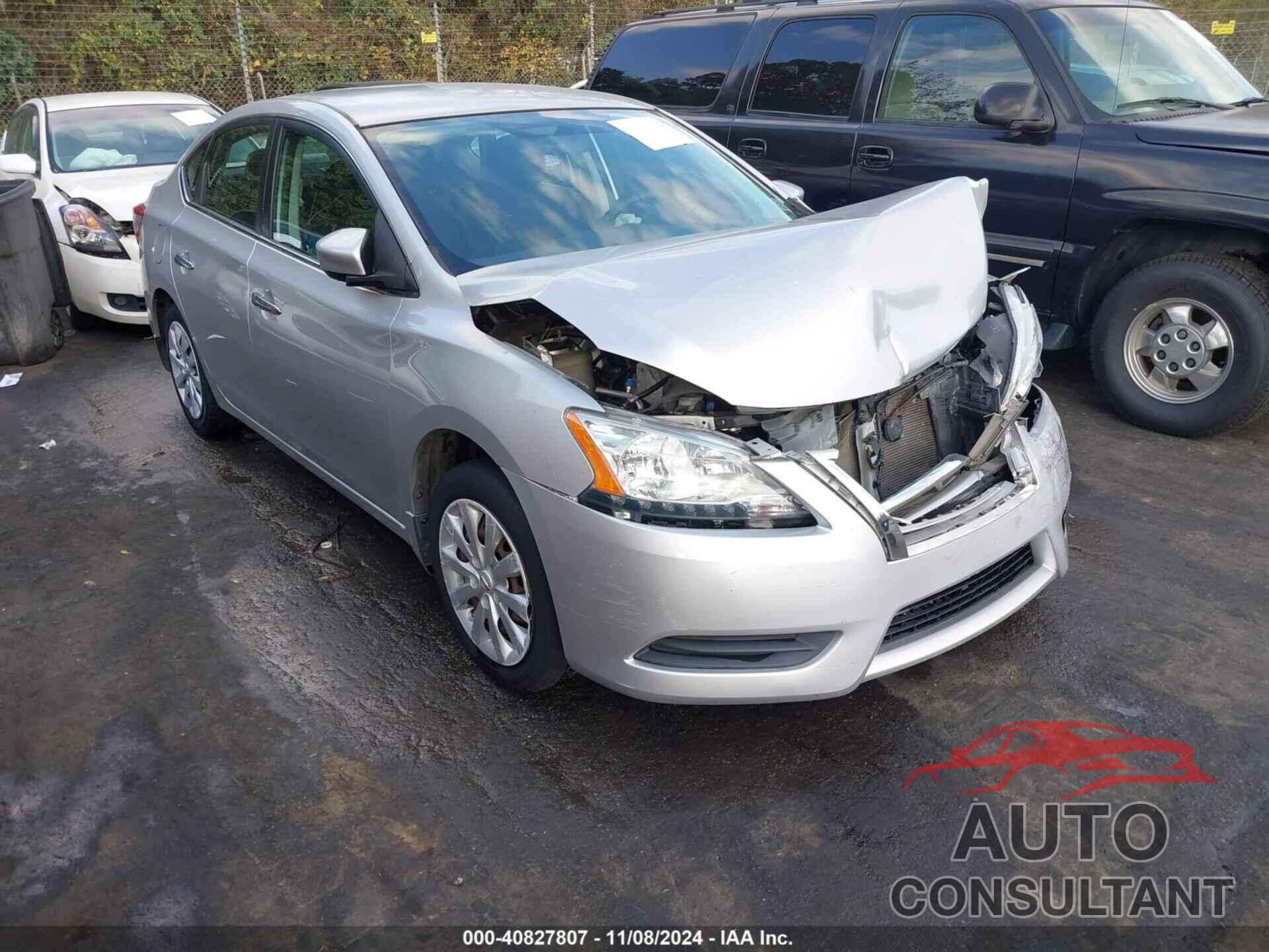 NISSAN SENTRA 2015 - 3N1AB7APXFY311570