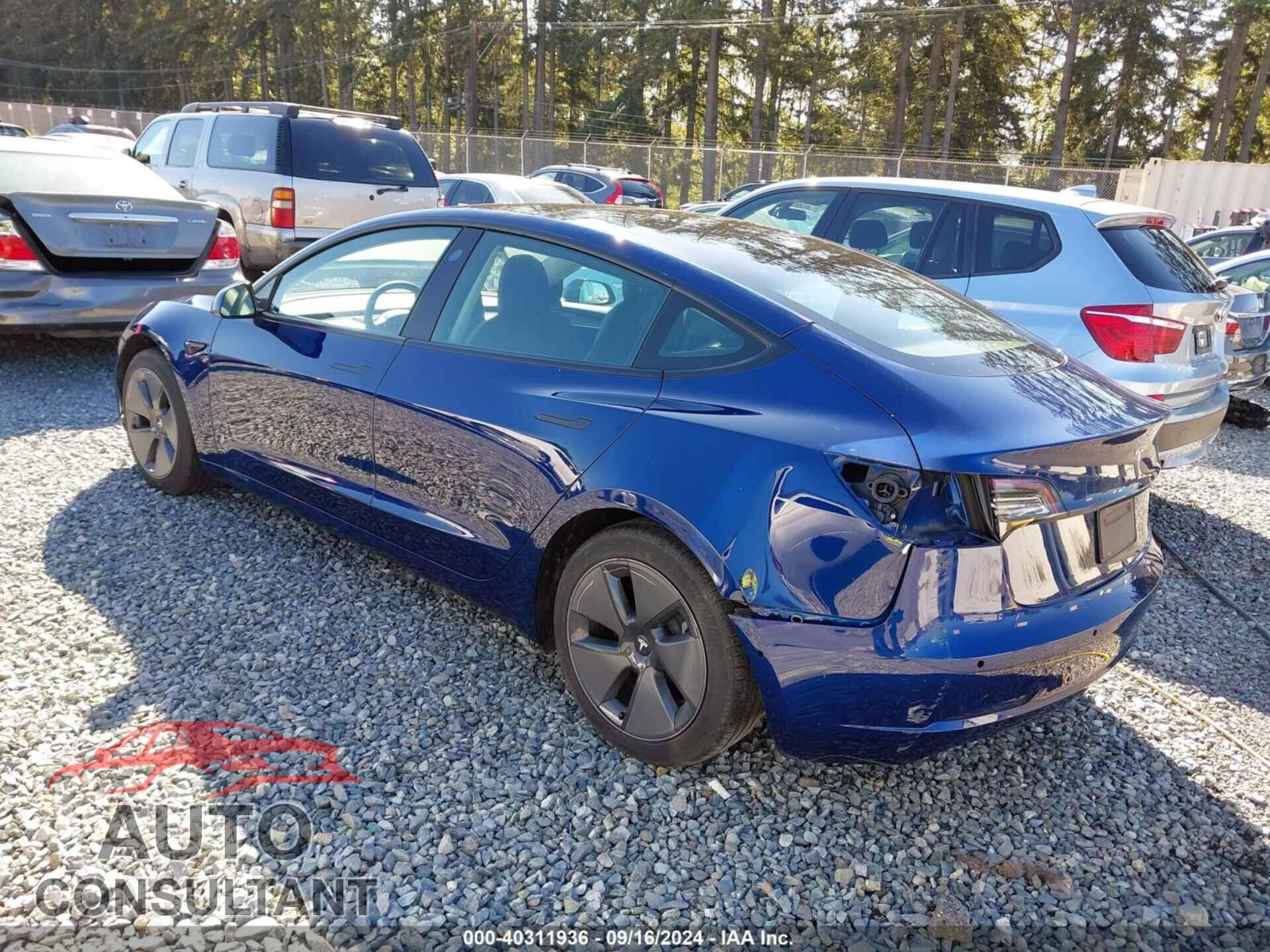 TESLA MODEL 3 2022 - 5YJ3E1EA6NF317506