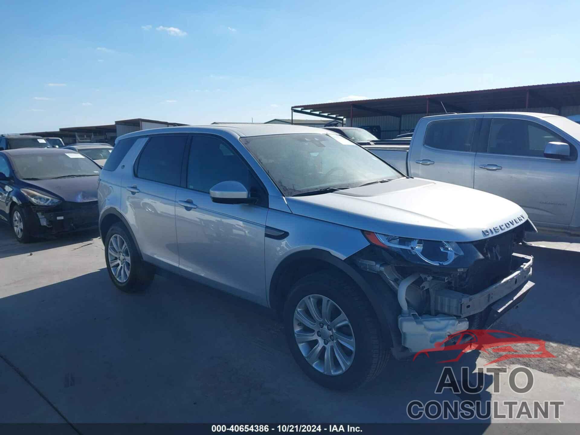 LAND ROVER DISCOVERY SPORT 2016 - SALCP2BG8GH573909