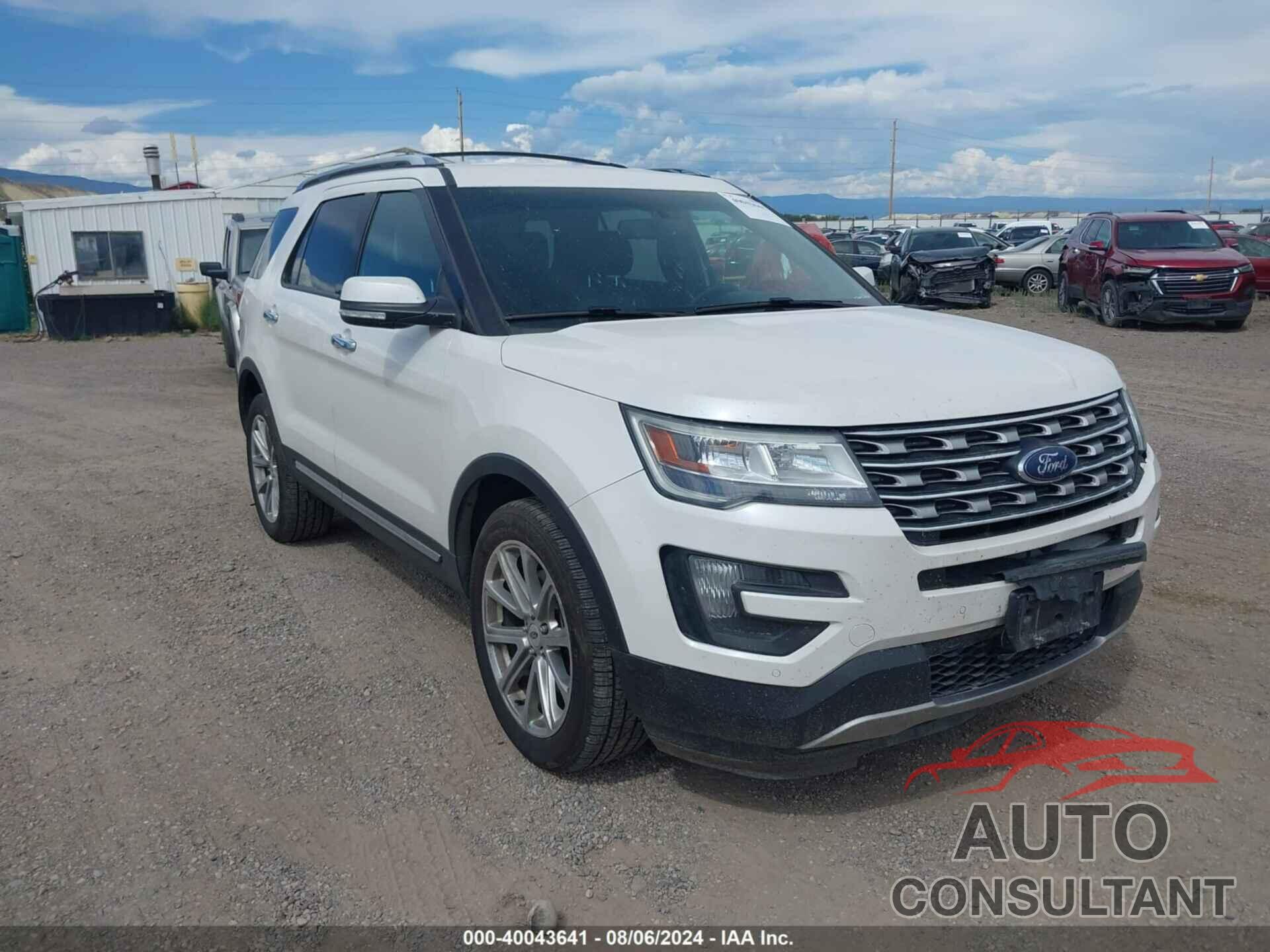 FORD EXPLORER 2016 - 1FM5K8F83GGA19800